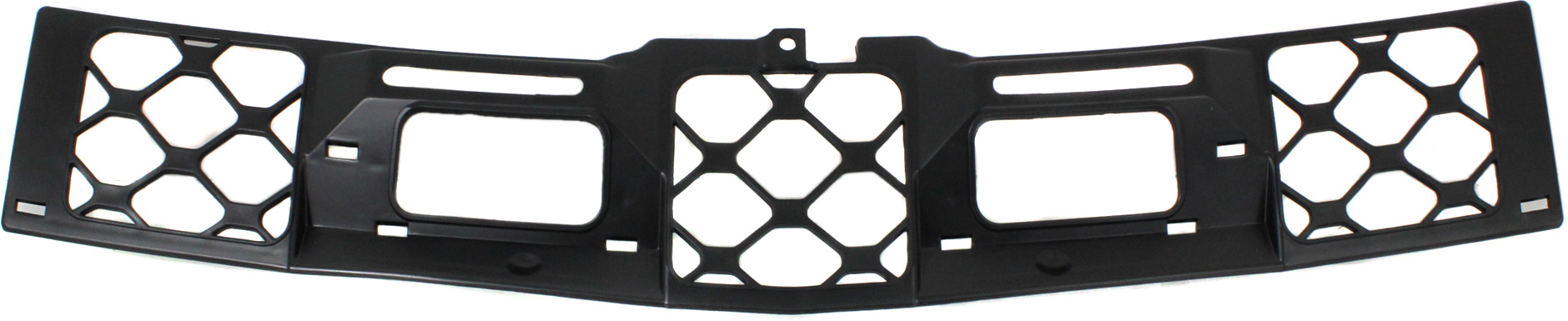 AM GL CLASS 07-12 FRONT BUMPER GRILLE Flap Cover Textured Black w o Off Road Pkg SKU REPM018905 Partslink MB1015101 OEM 1648850024