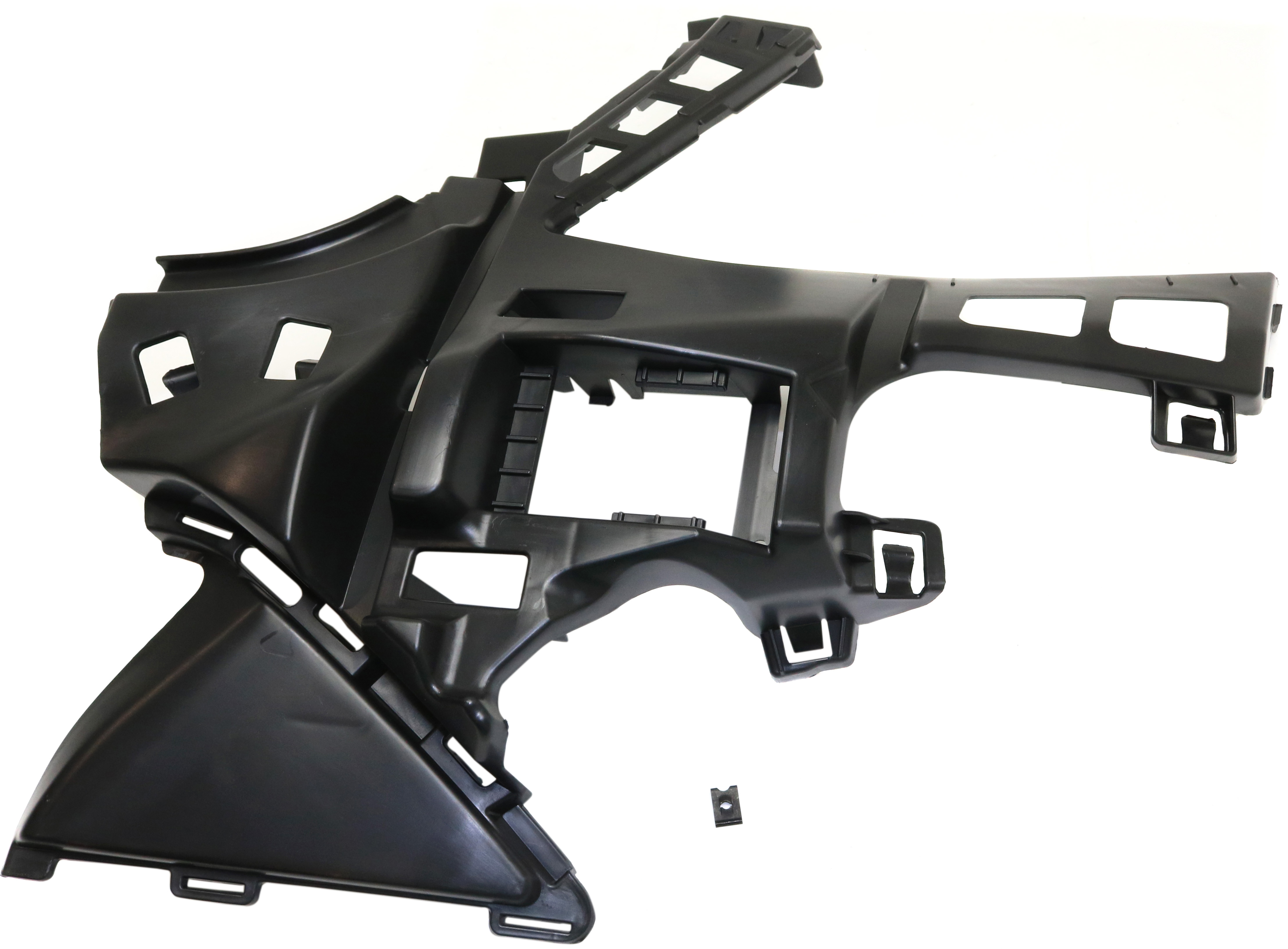 AM S550 S600-14-17 FRONT BUMPER SUPPORT LH Inner Plastic w AMG Styling Package Sedan SKU REPM019118 Partslink MB1042110 OEM 2228850965