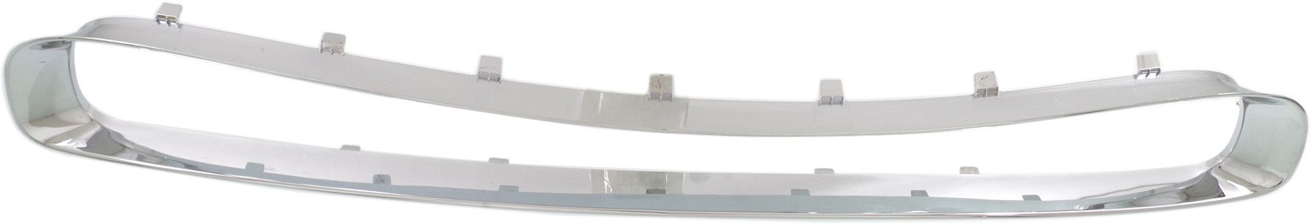 AM COOPER COUNTRYMAN 11-16 FRONT BUMPER GRILLE MOLDING Lower w Chrome Pkg SKU REPM020106 Partslink MC1037101 OEM 51119804005