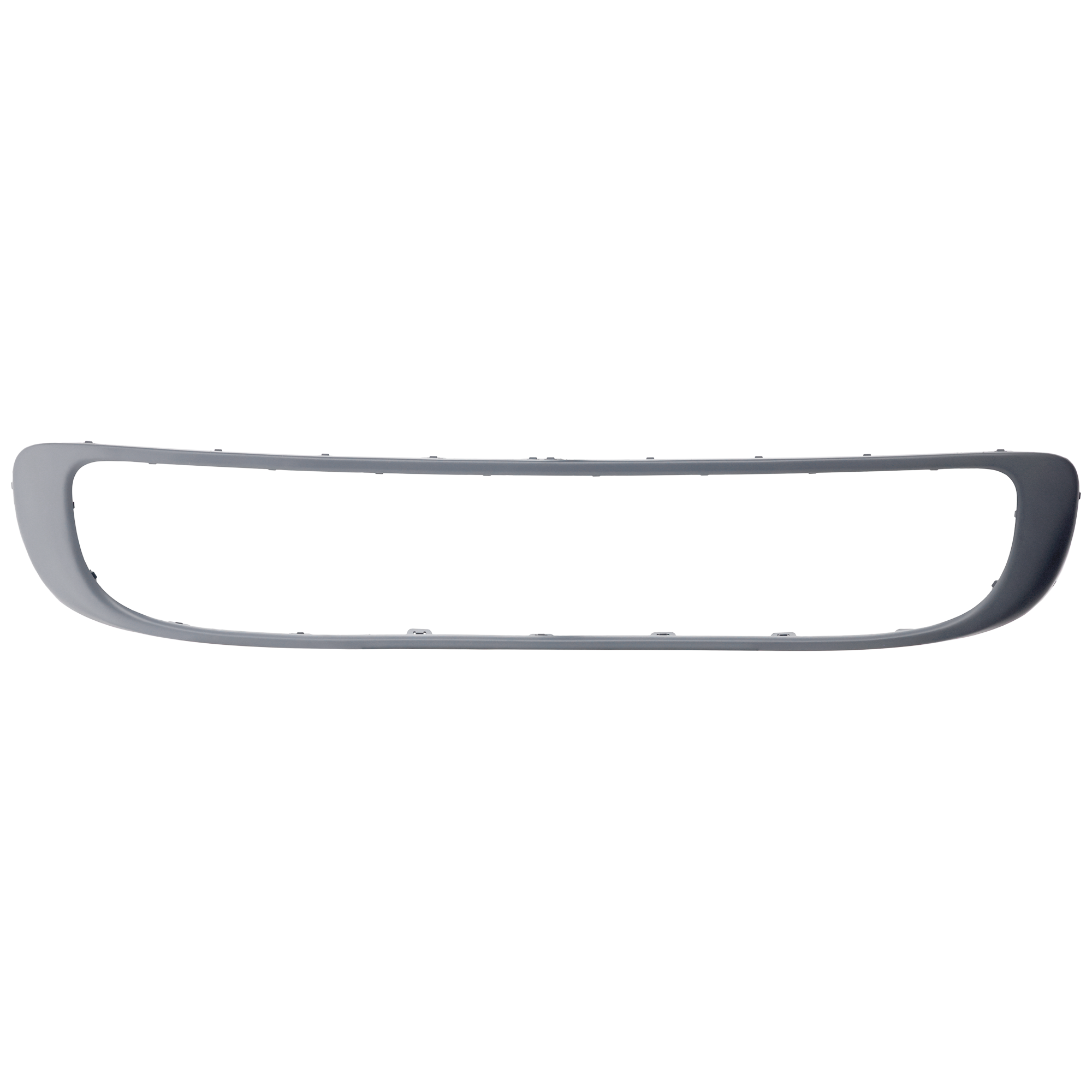 AM COOPER 11-15 FRONT BUMPER GRILLE MOLDING Prmd w Chr Pkg w o John Cooper Works Pkg Base Model CAPA SKU REPM020109Q Partslink MC1037103C OEM 51117268752