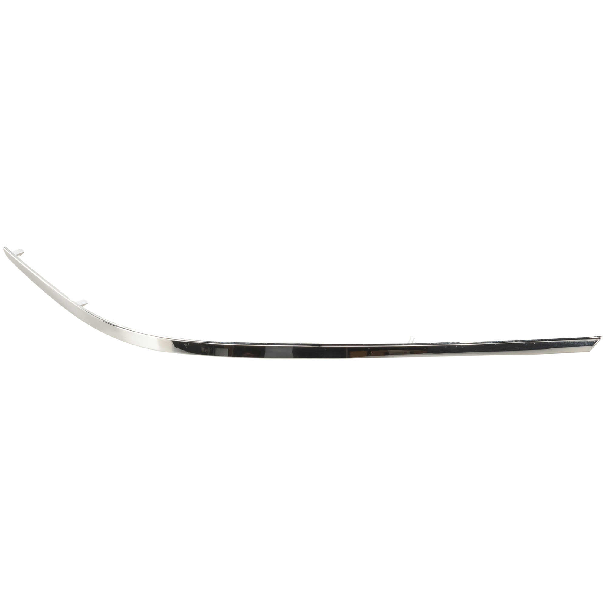 AM E CLASS 10-13 FRONT BUMPER MOLDING RH Outer Chrome w o AMG Styling Pkg. Coupe Conv SKU REPM020301 Partslink MB1047115 OEM 2078852021