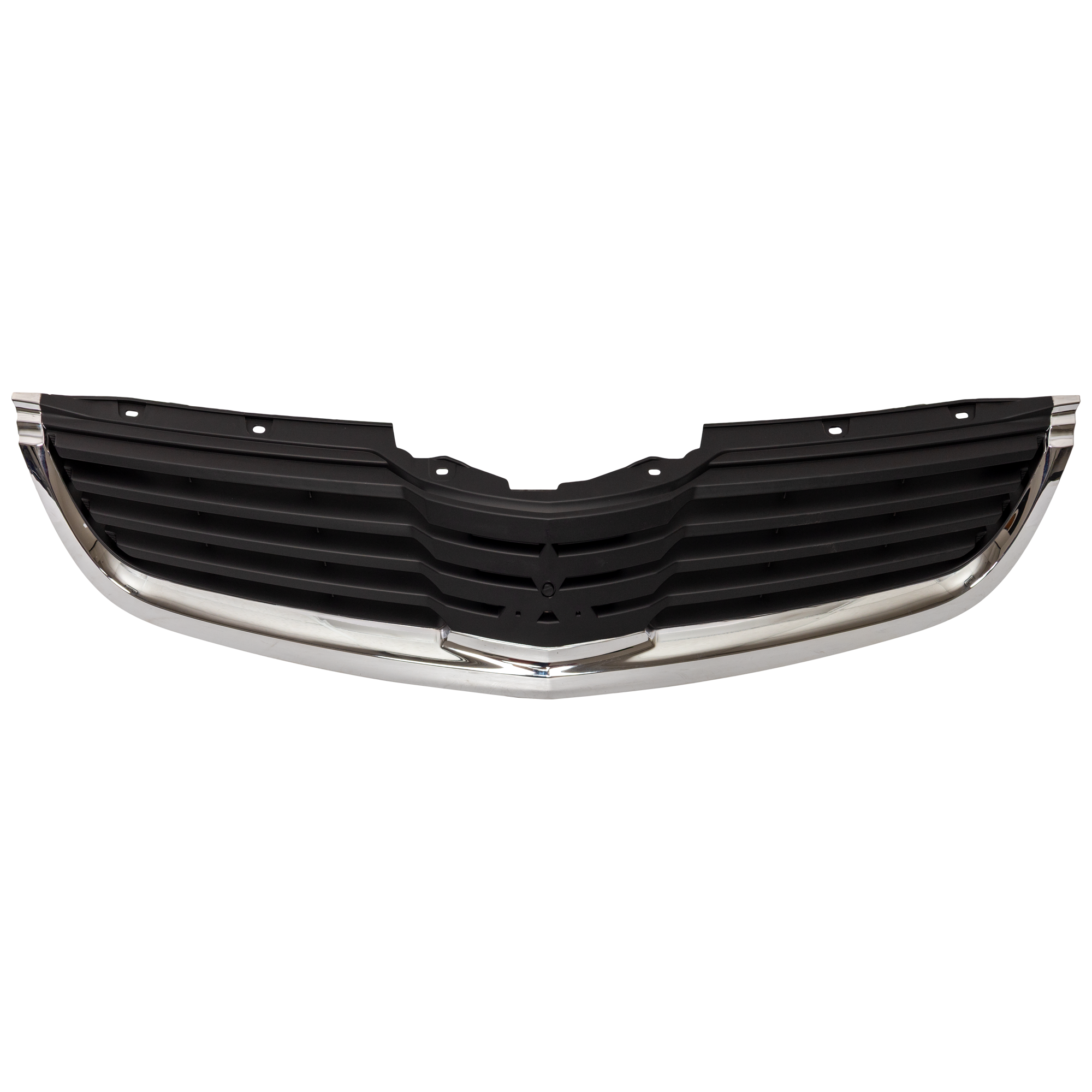 AM GALANT 07-08 GRILLE Chrome Shell Painted Black Insert w o Ralliart Model SKU REPM070101 Partslink MI1200256 OEM 7450A362