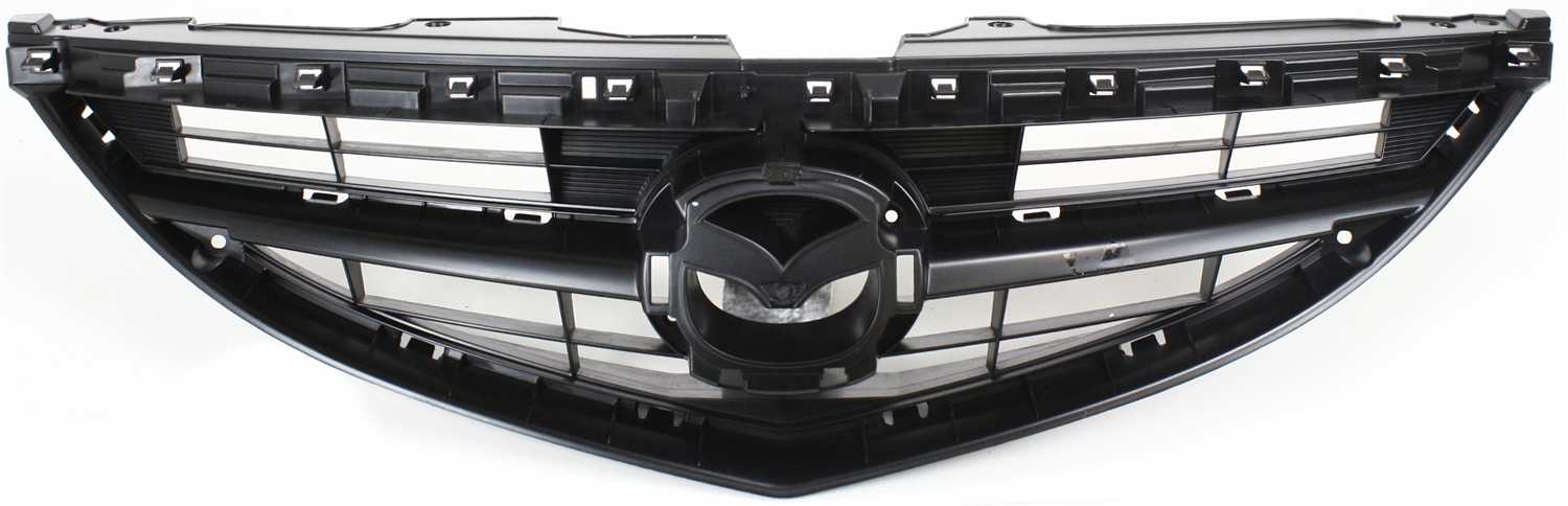 AM MAZDA 6-09-13 GRILLE Textured Black SKU REPM070104 Partslink MA1200181 OEM GS3L50712E
