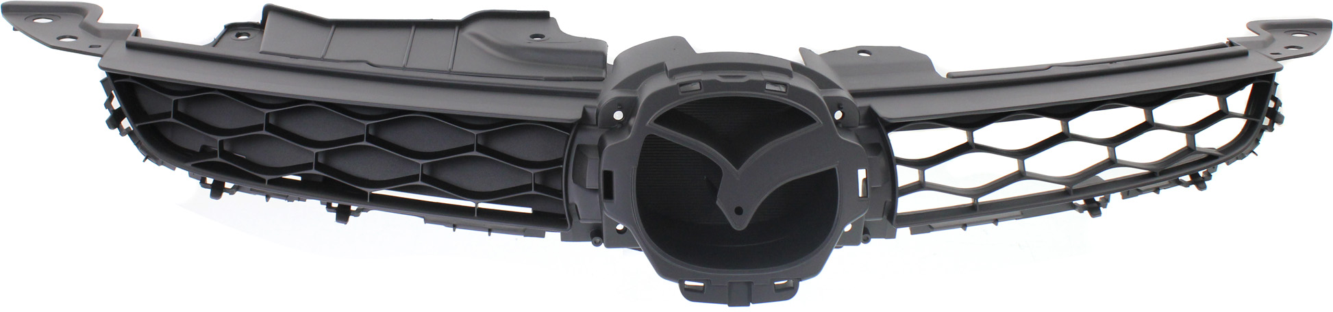AM CX 7-10-12 GRILLE Primed Black Shell and Insert Black 2.5L Eng SKU REPM070173 Partslink MA1200189 OEM EH4850710C