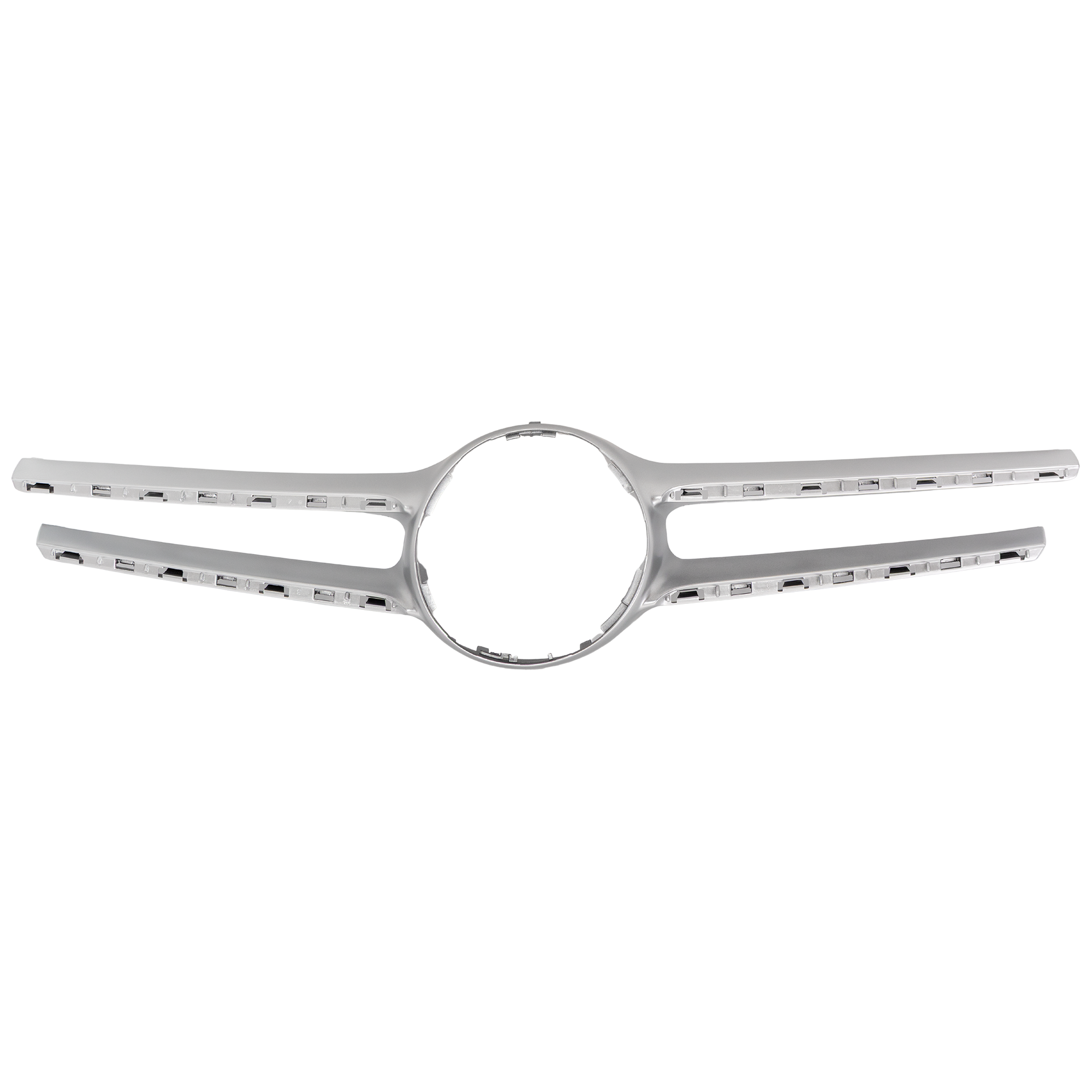 AM E SERIES 14-16 GRILLE MOLDING Center Plastic w AMG Styling Pkg. w Camera SKU REPM070716 Partslink MB1210109 OEM 2128851422
