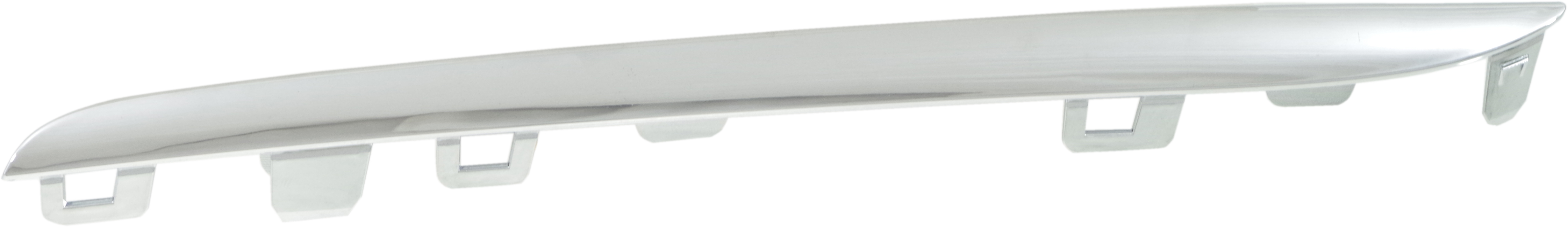 AM C300-15-18 C400-15-15 GRILLE MOLDING UPPER LH Chrome w o Luxury Package Sedan CAPA SKU REPM070908Q Partslink MB1212103C OEM 2058880173