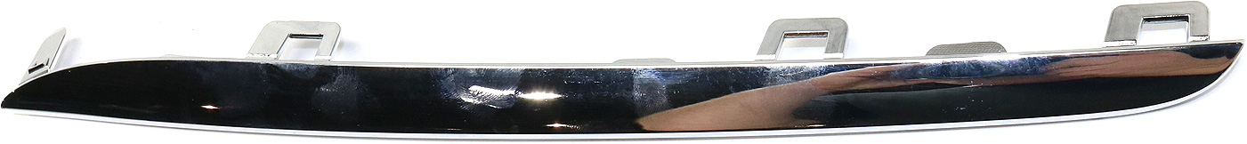 AM C300-15-18 C400-15-15 GRILLE MOLDING UPPER LH Chrome w o Luxury Package Sedan SKU REPM070908 Partslink MB1212103 OEM 2058880173