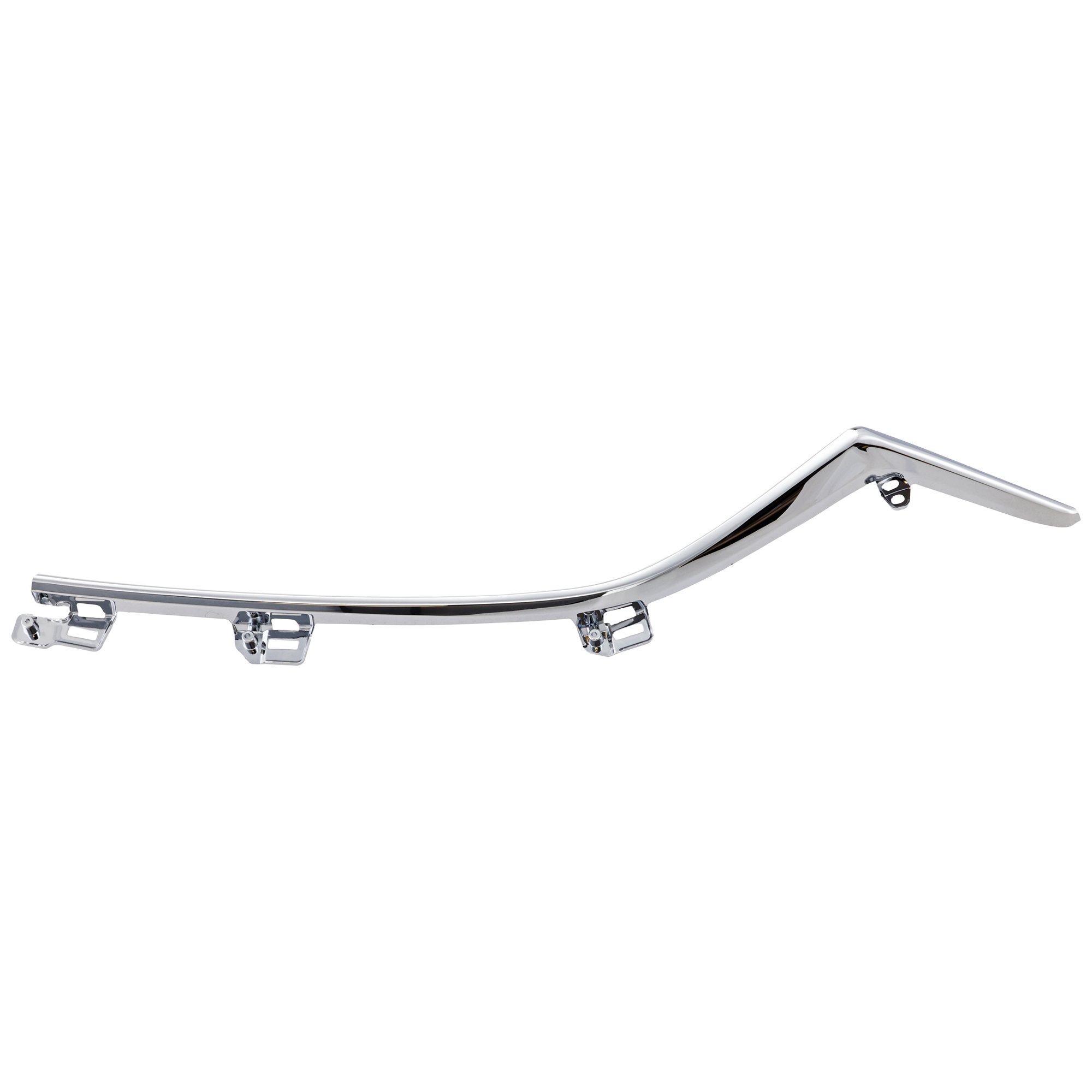 AM MAZDA 6-14-17 GRILLE MOLDING LH Chrome w o LED Light Holes SKU REPM071104 Partslink MA1214104 OEM GHP9507K1C
