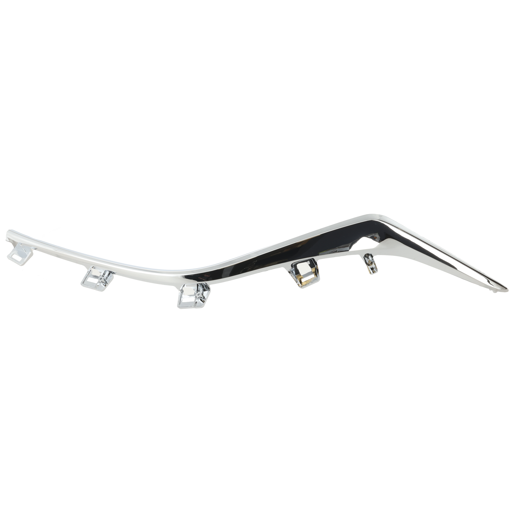 AM MAZDA 3-14-16 GRILLE MOLDING LH Chrome Hatchback Sedan SKU REPM071106 Partslink MA1214105 OEM BHN1507K1A
