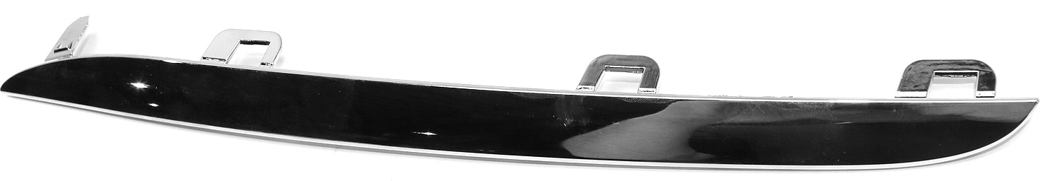 AM C300-15-18 C400-15-15 GRILLE MOLDING LOWER LH Chrome w o Luxury Package Sedan SKU REPM071506 Partslink MB1214101 OEM 2058880273