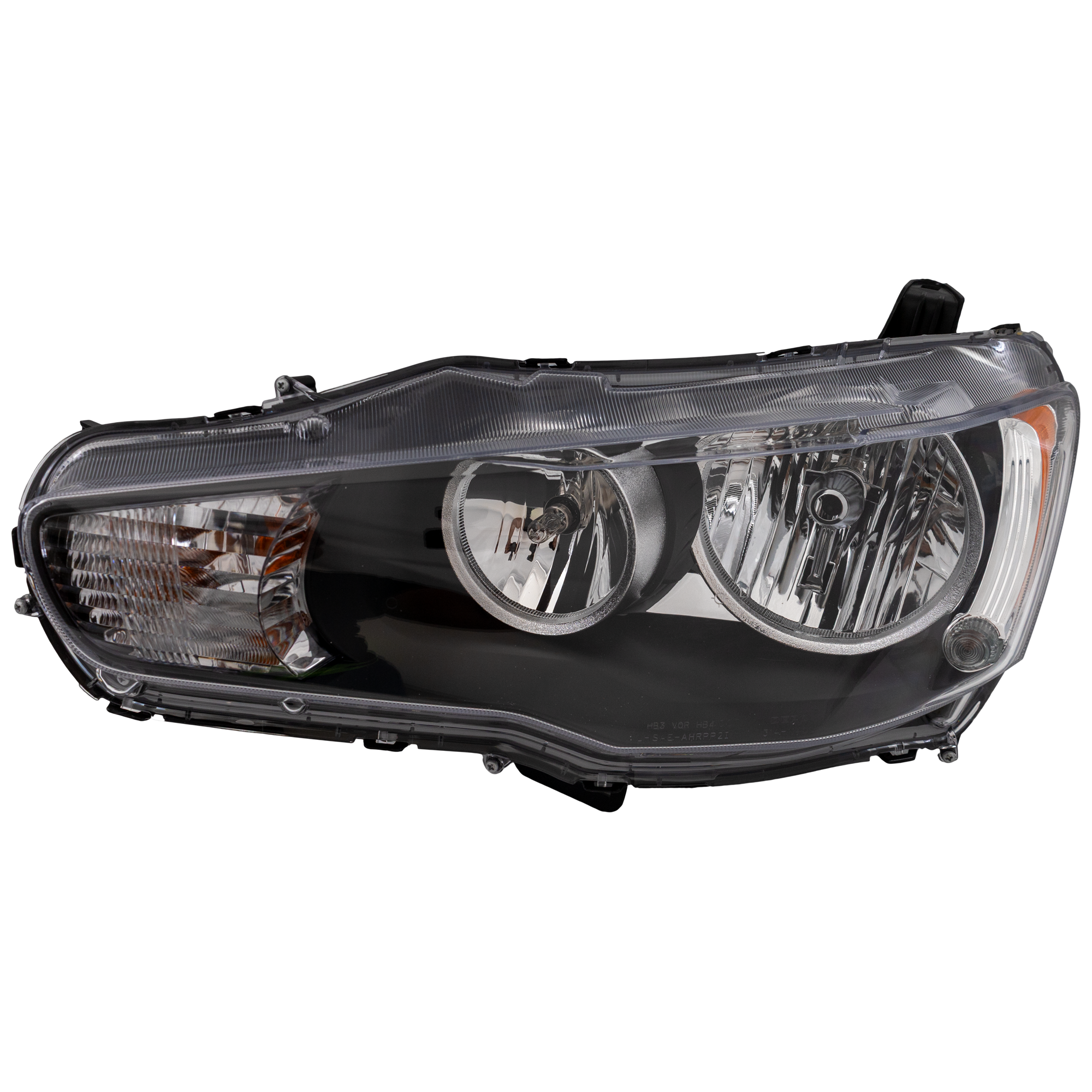 AM LANCER 08-09 HEAD LAMP LH Assembly Halogen To 11-08 SKU REPM100104 Partslink MI2502139 OEM 8301B075