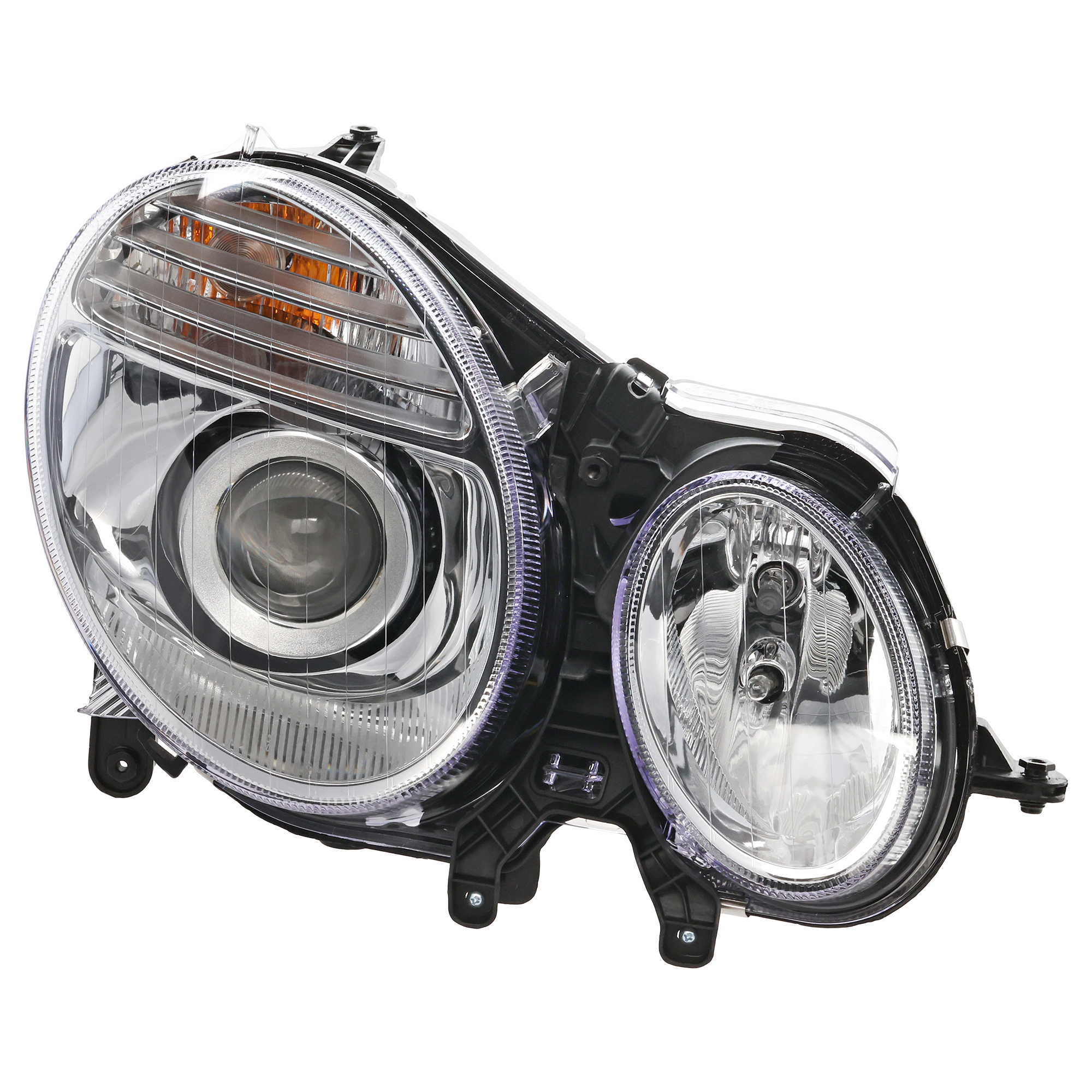 AM E CLASS 07-09 HEAD LAMP RH Assembly Halogen From 6-30-06 SKU REPM100105 Partslink MB2501100 OEM 211820346164