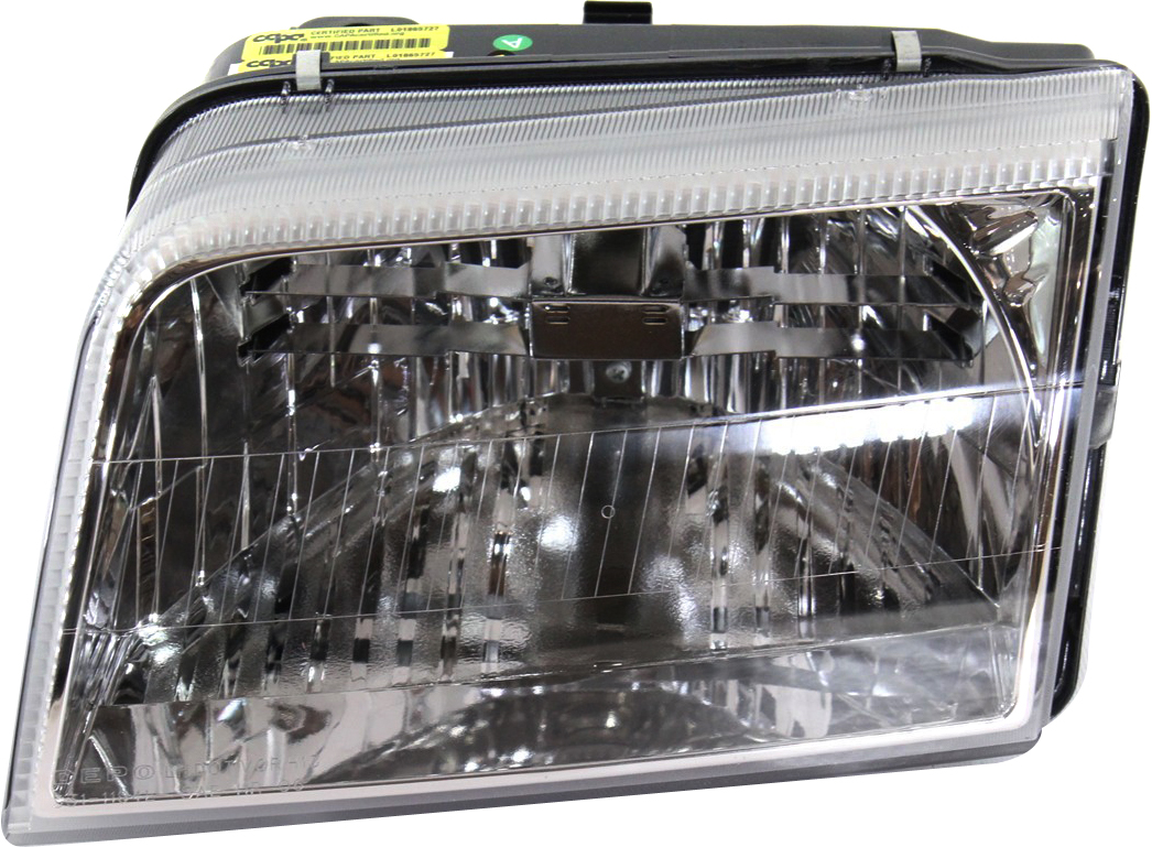 AM GRAND MARQUIS 09-11 HEAD LAMP LH Assembly Halogen CAPA SKU REPM100128Q Partslink FO2502277C OEM 9W3Z13008B