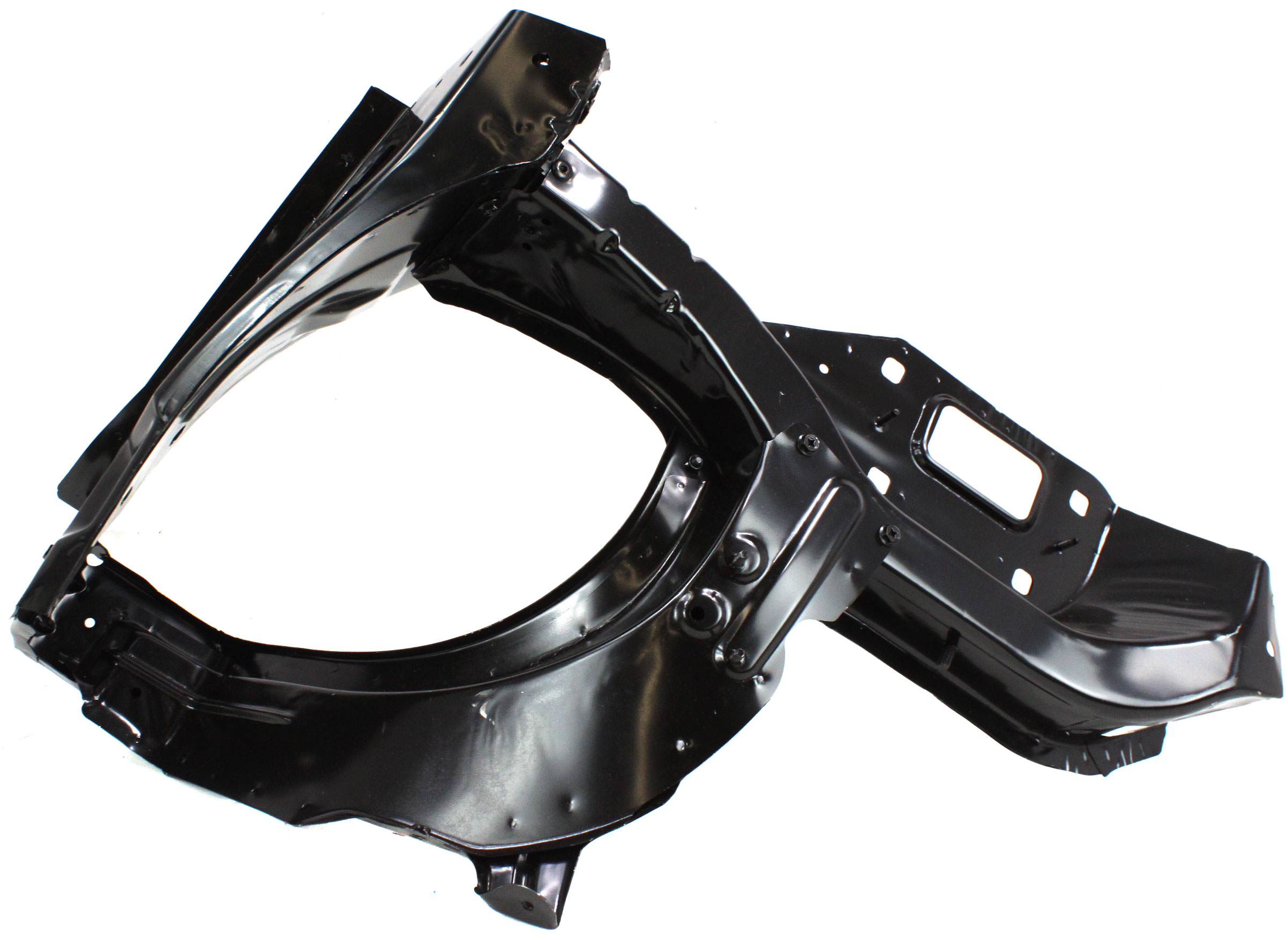 AM ML CLASS 06-11 GL CLASS 07-12 HEAD LAMP BRACKET RH Mounting Panel SKU REPM100145 Partslink MB1221101 OEM 1646200491
