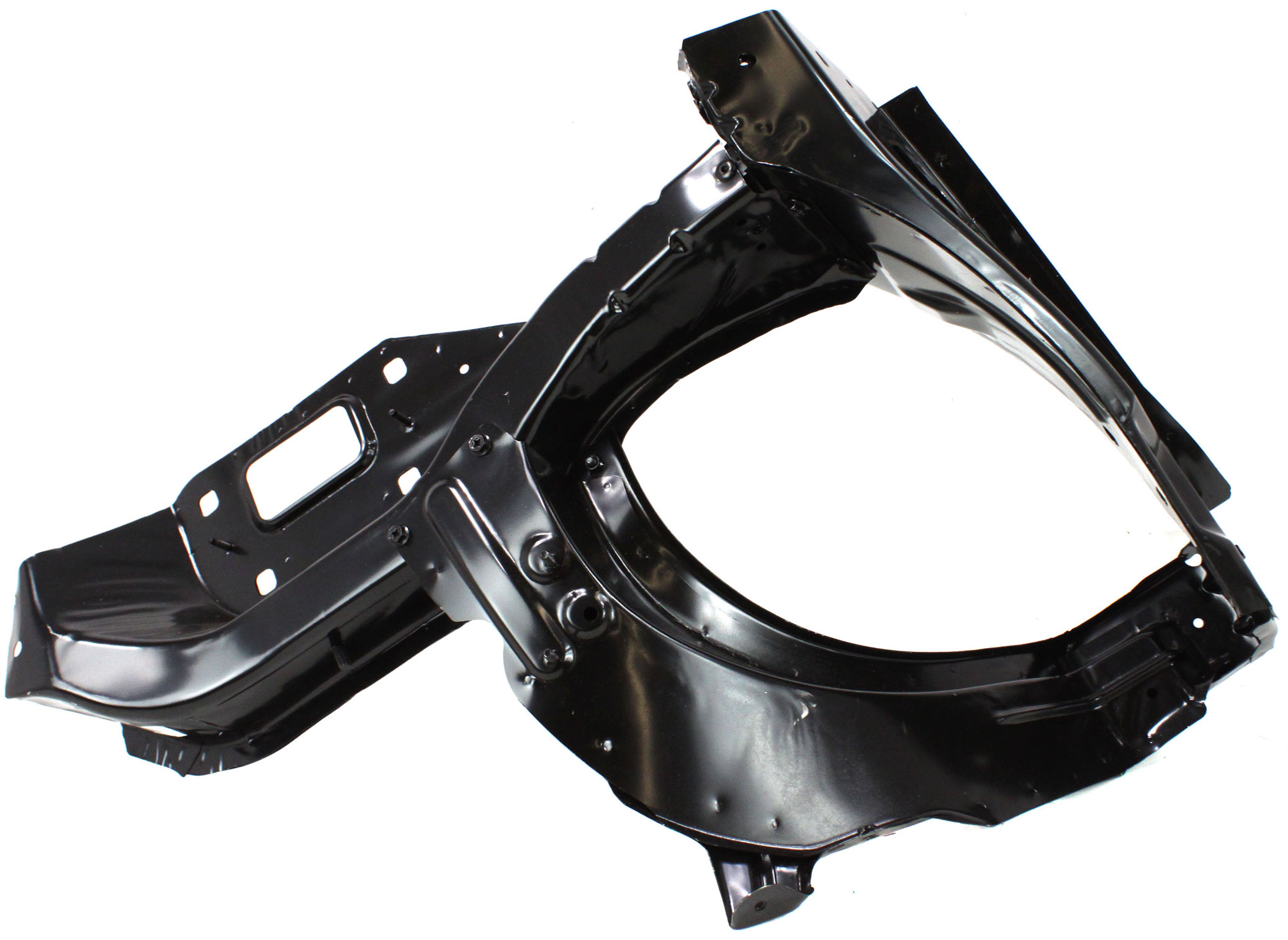 AM ML CLASS 06-11 GL CLASS 07-12 HEAD LAMP BRACKET LH Mounting Panel SKU REPM100146 Partslink MB1221102 OEM 1646200391