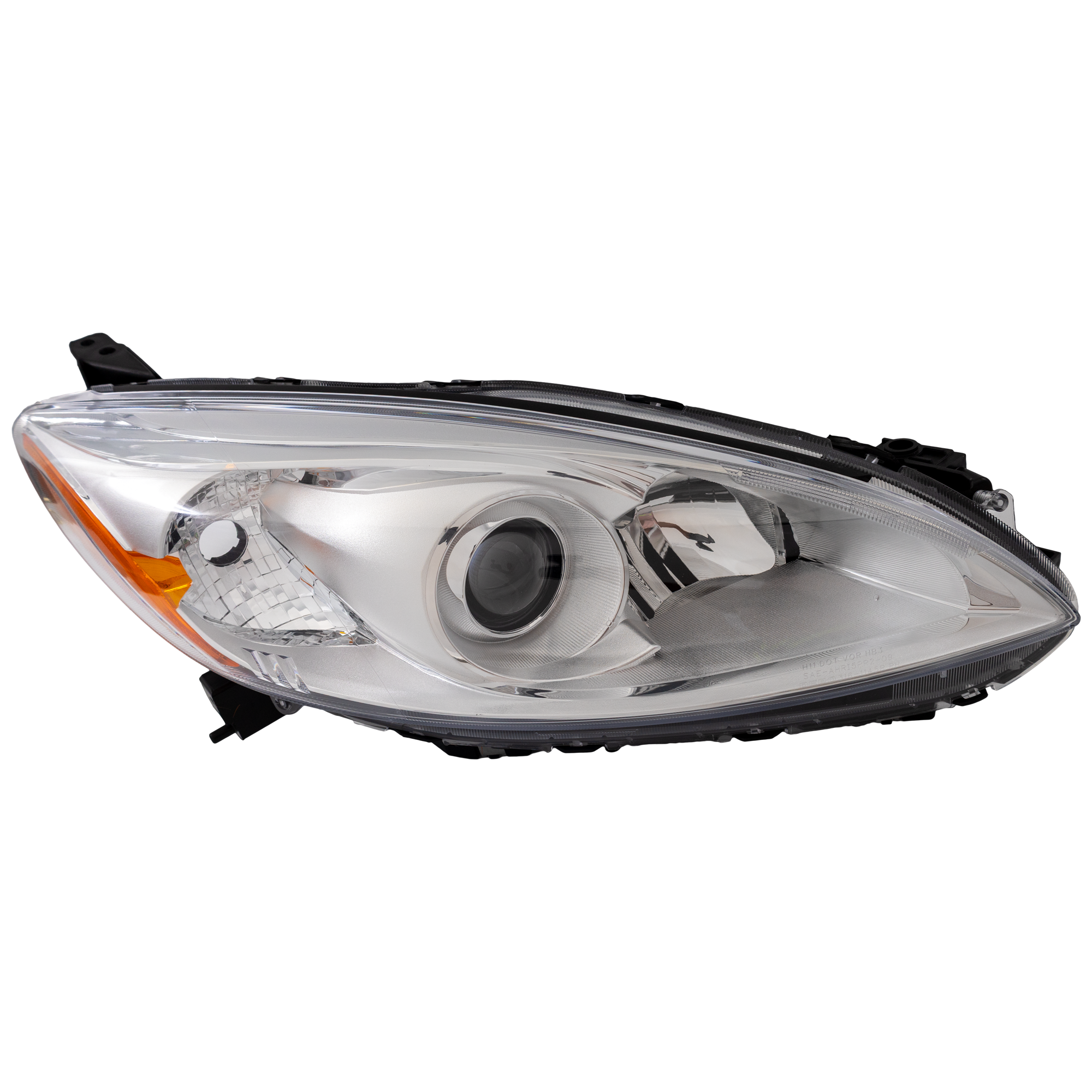 AM MAZDA 5-12-17 HEAD LAMP RH Lens and Housing Halogen CAPA SKU REPM100175Q Partslink MA2519139C OEM CG36510K0E