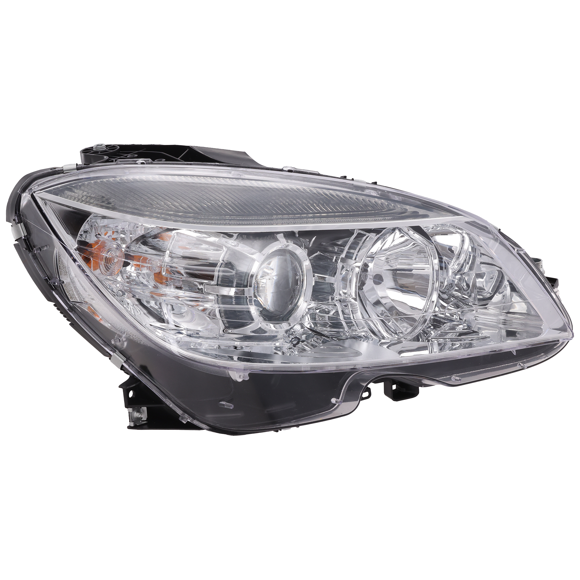 AM C CLASS 08-11 HEAD LAMP RH Assembly Halogen CAPA SKU REPM100179Q Partslink MB2503163C OEM 2049065603