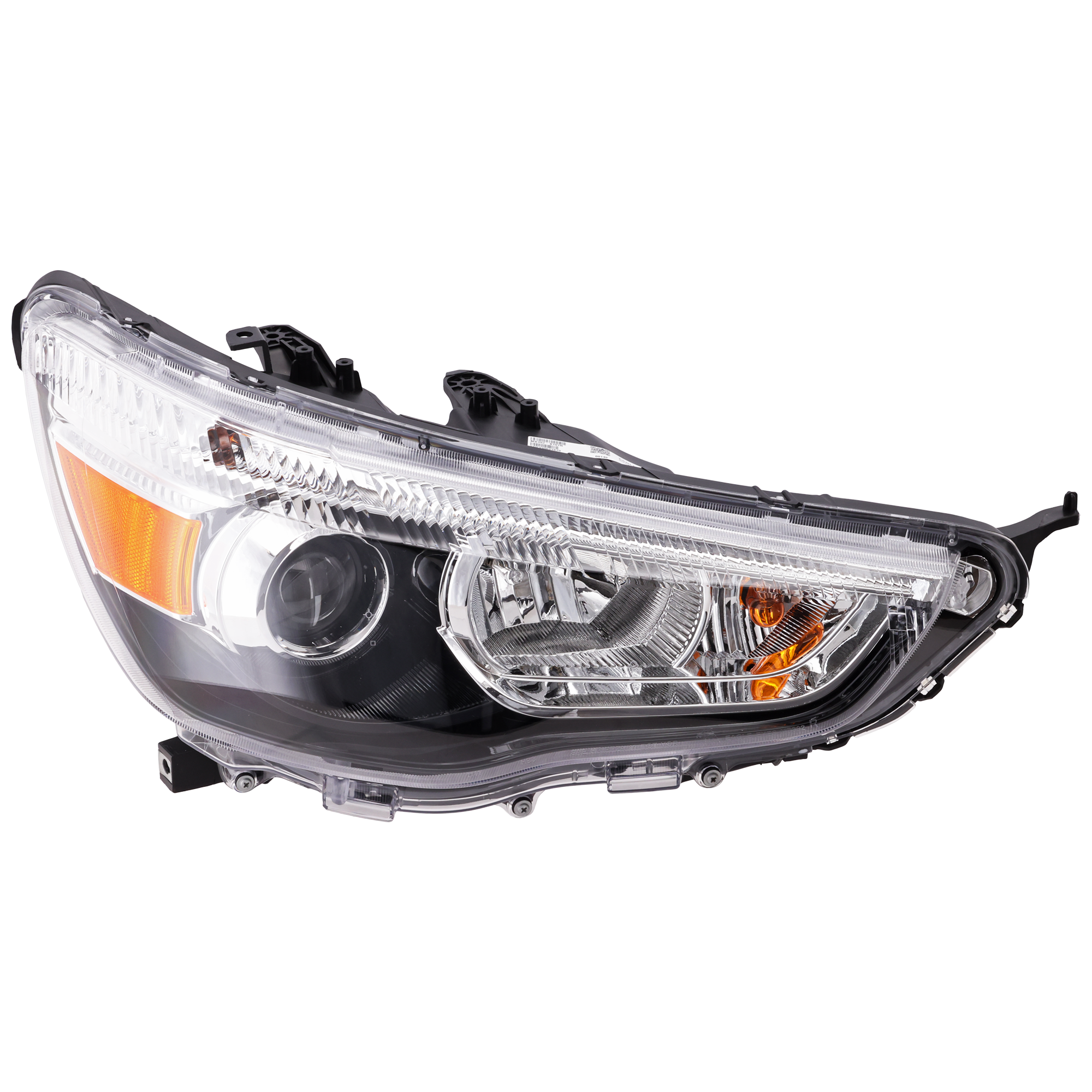 AM OUTLANDER SPORT RVR 11-19 HEAD LAMP RH Assembly Halogen Exc. SE Model SKU REPM100303 Partslink MI2503160 OEM 8301C224