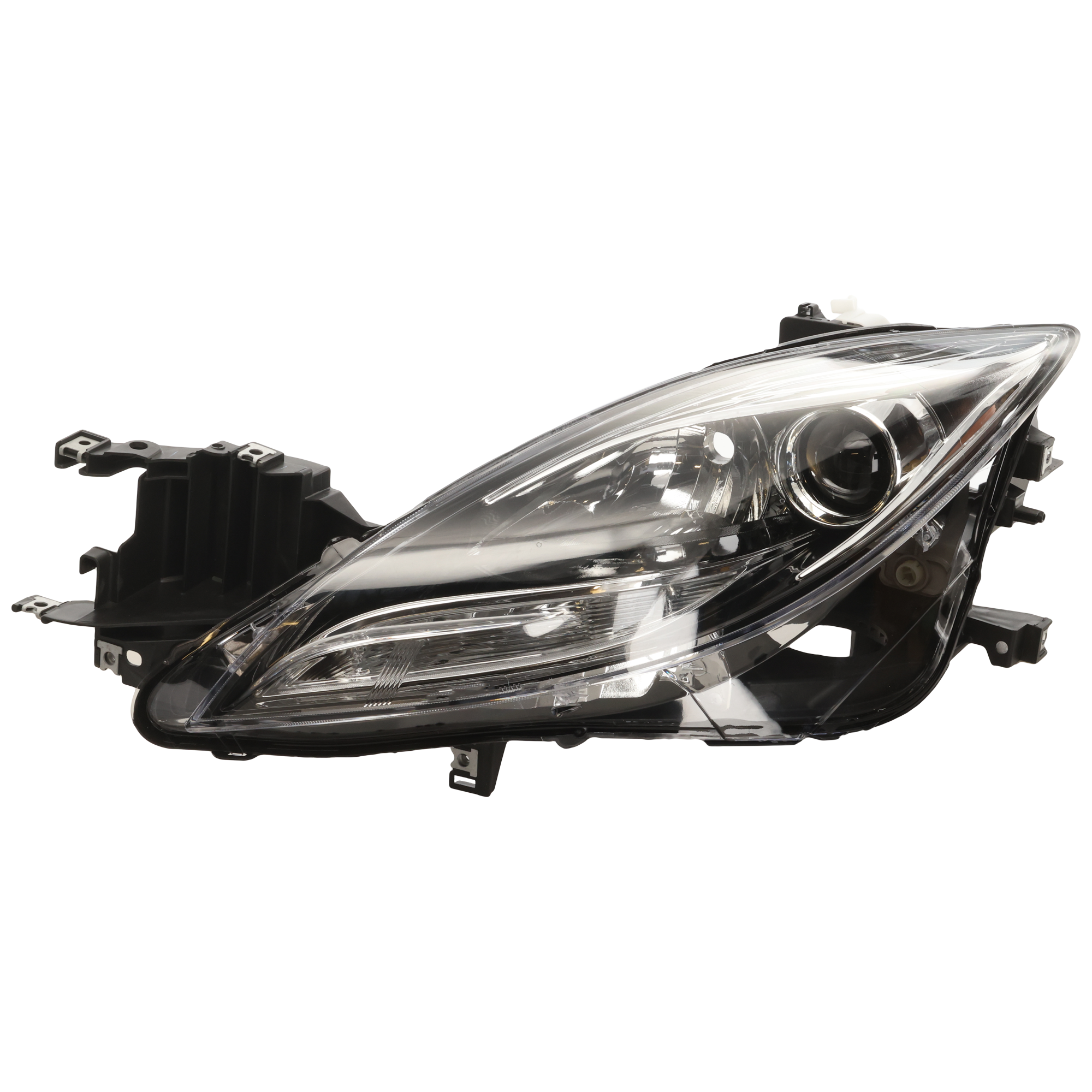 AM MAZDA 6-11-13 HEAD LAMP LH Lens and Housing HID Xenon w o HID Kit SKU REPM100316 Partslink MA2518142 OEM GEG251041D