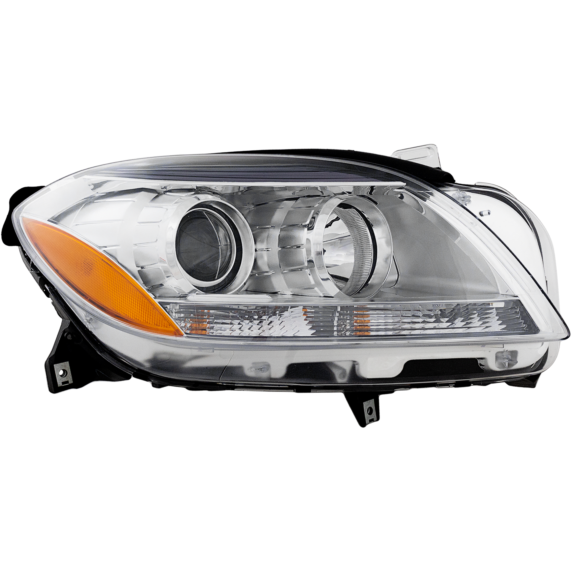 AM M CLASS 12-15 HEAD LAMP RH Assembly Halogen CAPA SKU REPM100363Q Partslink MB2503192C OEM 1668205359
