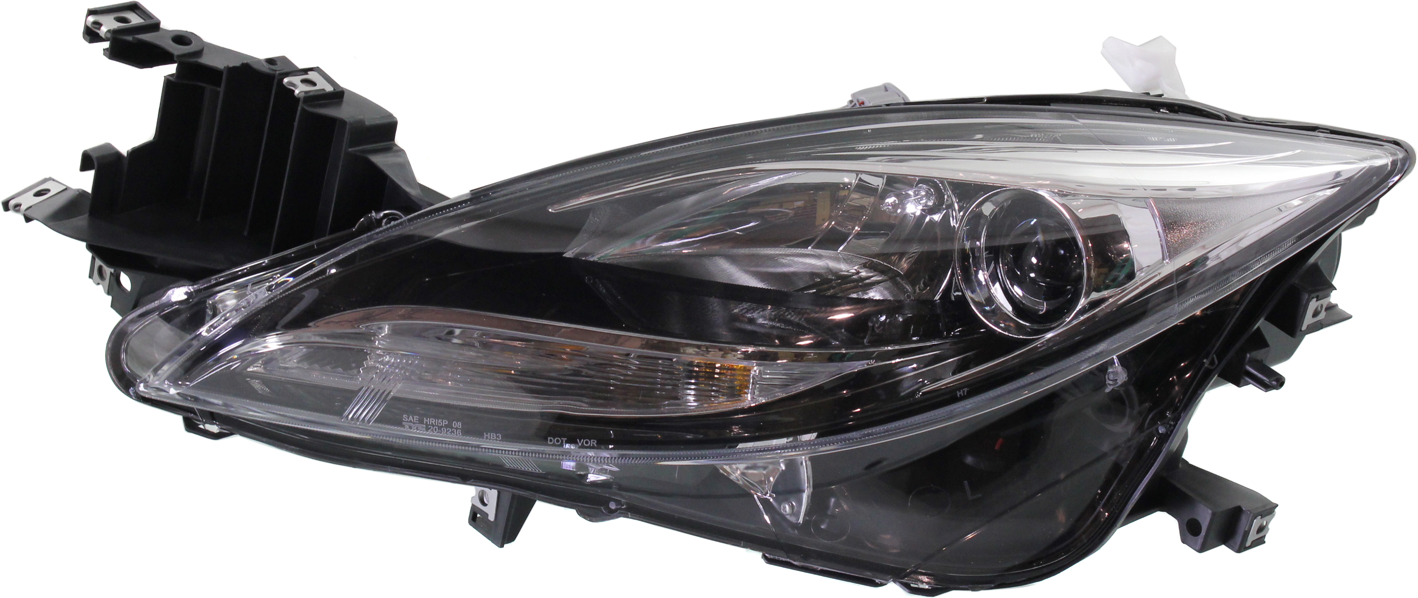 AM MAZDA 6-12-13 HEAD LAMP LH Assembly Halogen SKU REPM100374 OEM GEG1510L0E PFM