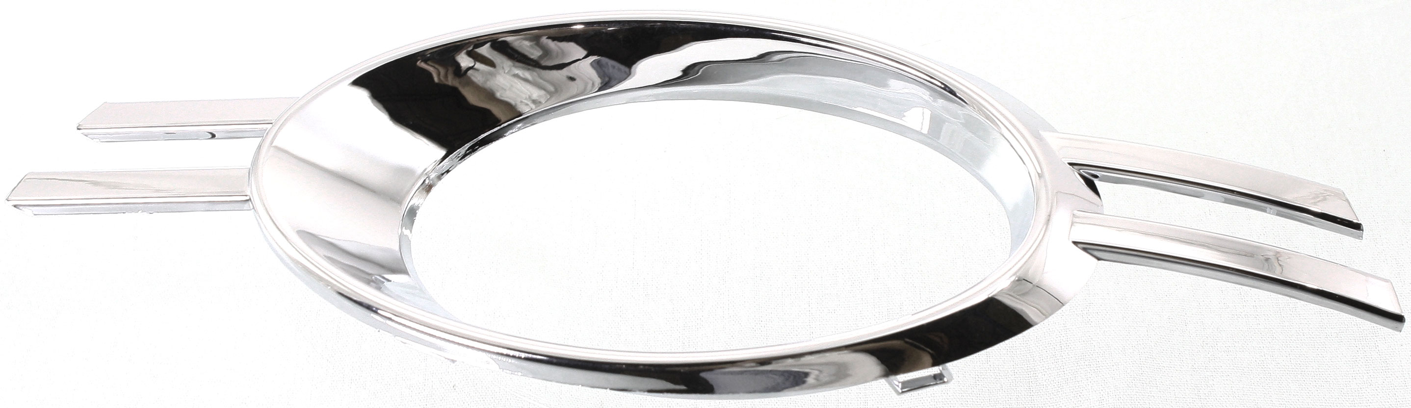 AM C CLASS 08-11 FRONT FOG LAMP MOLDING LH Chrome w Sport Pkg For Models w Bi Xenon Head Lights SKU REPM107514 Partslink MB1038116 OEM 2048851374