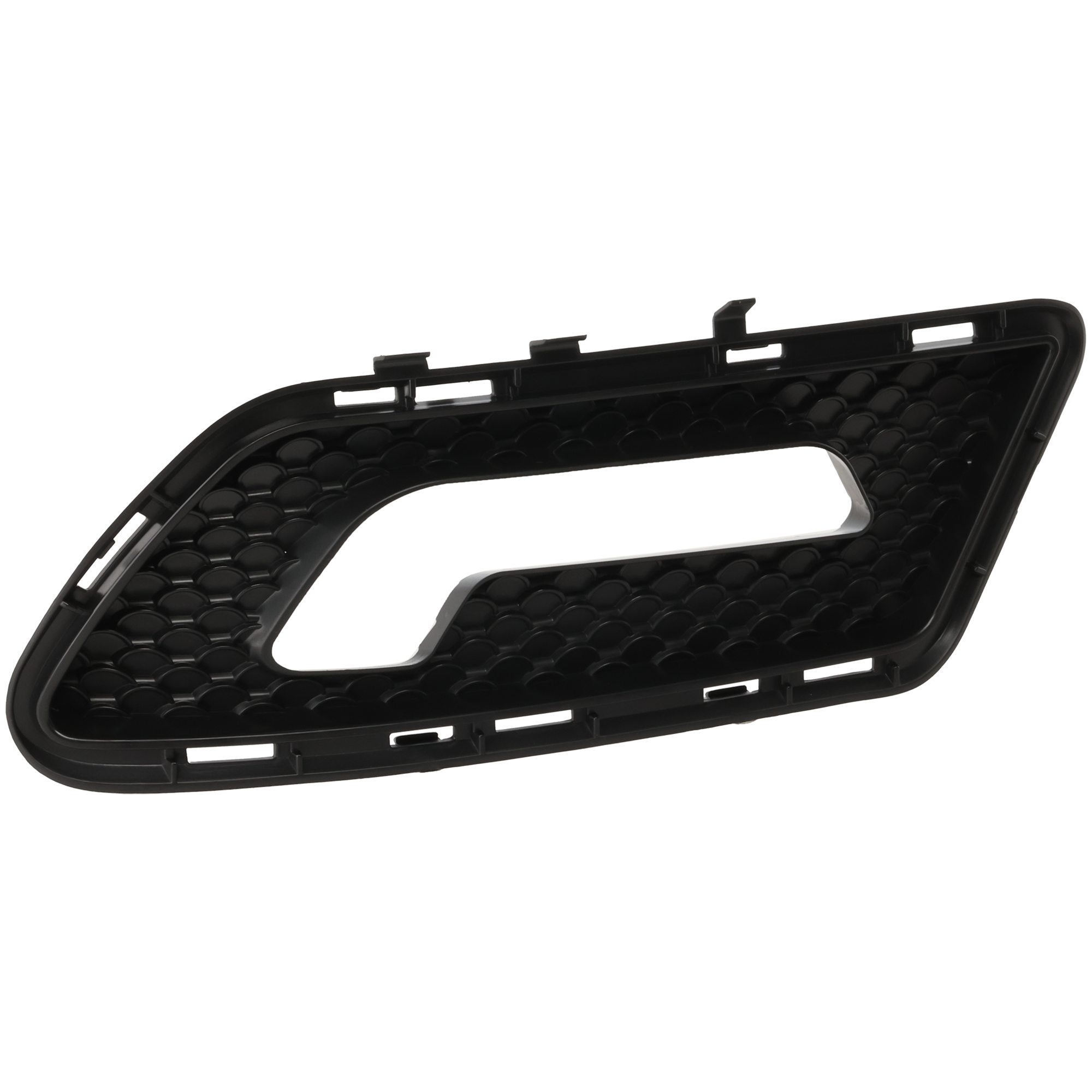 AM E CLASS 10-13 FRONT FOG LAMP MOLDING RH Primed w Light Pkg. Driving Lamps and AMG Styling Pkg. Sdn Wgn SKU REPM108033 Partslink MB1039137 OEM 2128851053