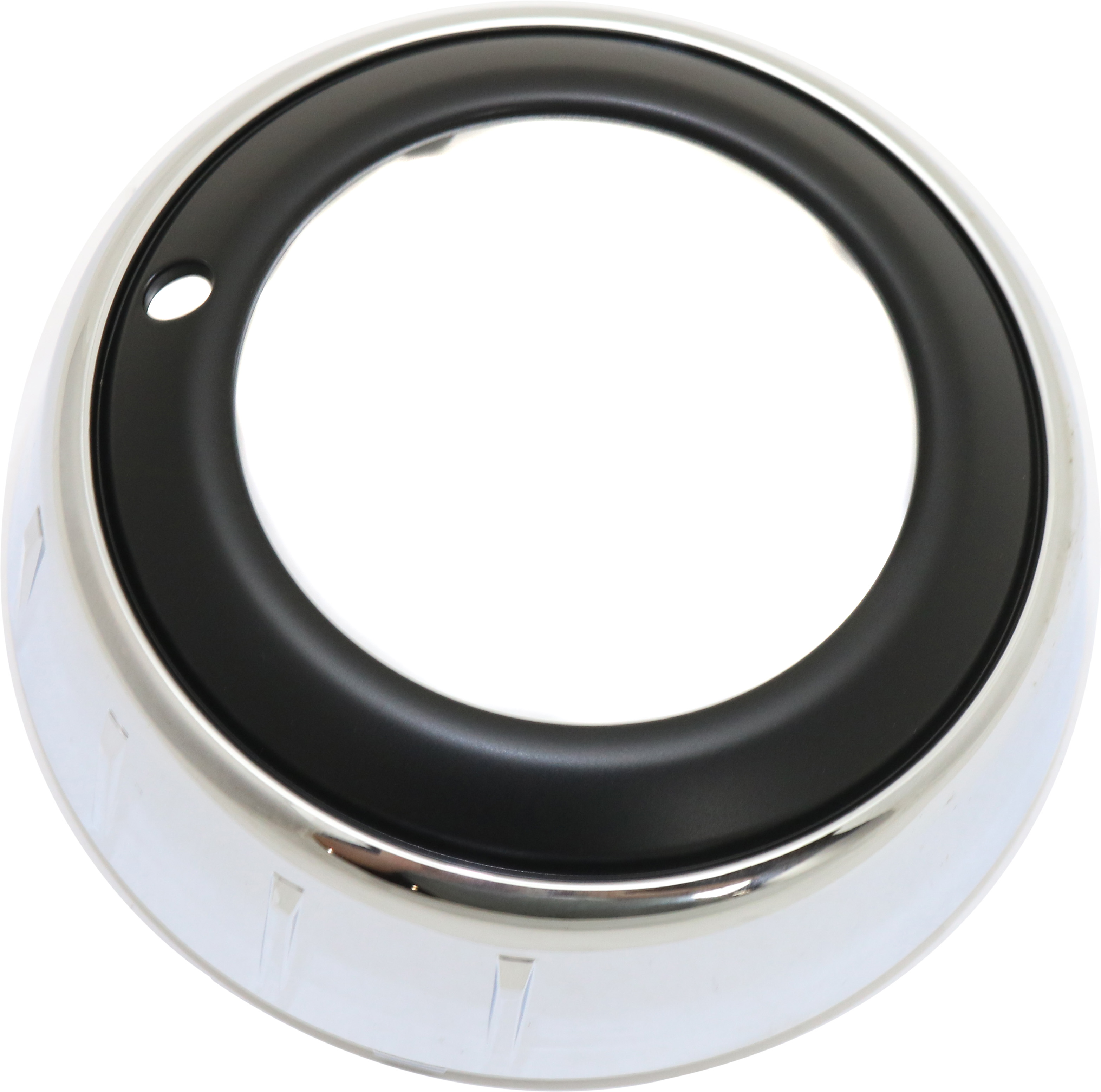 AM OUTLANDER 11-11 FRONT FOG LAMP MOLDING LH Chrome Opening Cover w Fog Light Hole SKU REPM108202 Partslink MI1038119 OEM 8321A425
