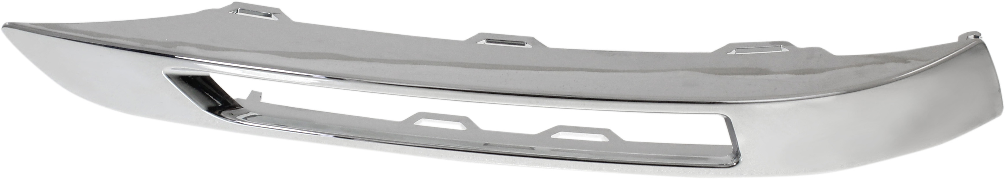 AM GLK CLASS 13-15 FRONT FOG LAMP MOLDING RH Chrome w o AMG Styling Package SKU REPM108215 Partslink MB1039175 OEM 2048853474