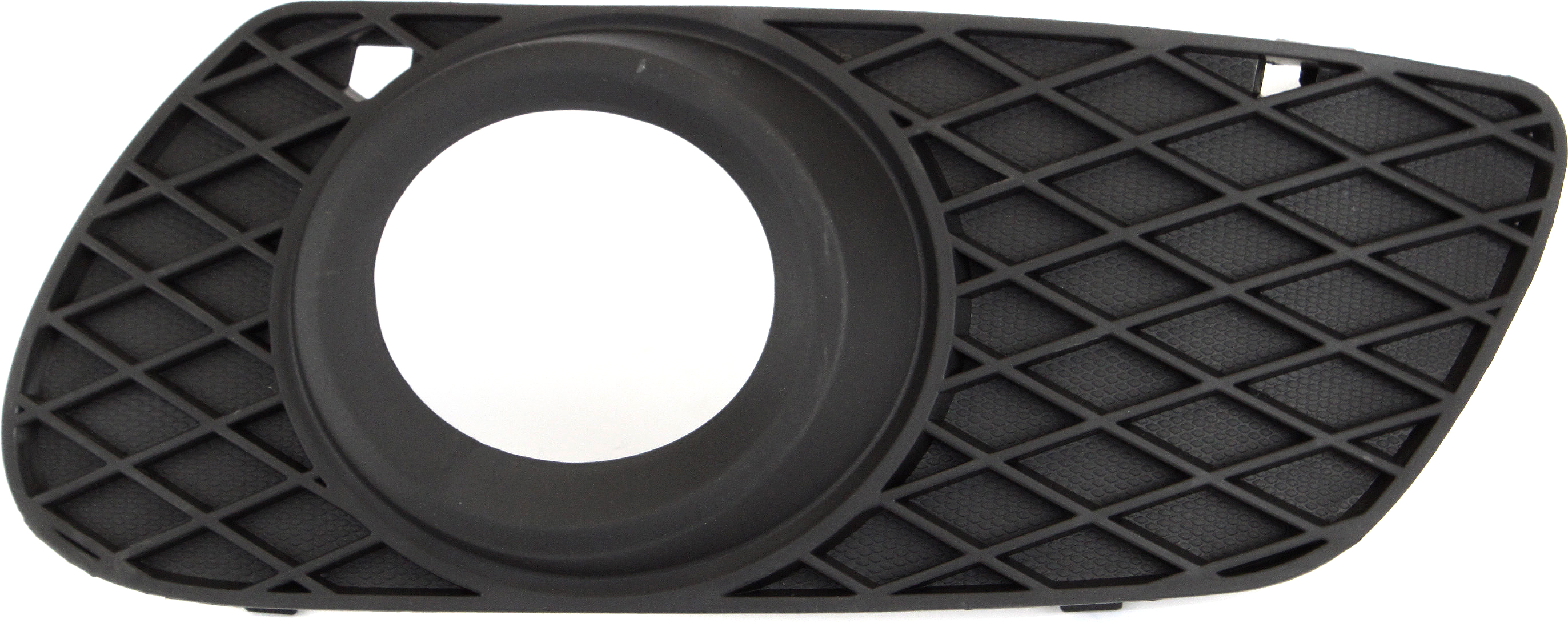 AM ML CLASS 06-07 FRONT FOG LAMP MOLDING LH Textured Black w o Curve Lightning w o AMG Styling Pkg w o Sprt Pkg SKU REPM108614 Partslink MB1038119 OEM 1648850923