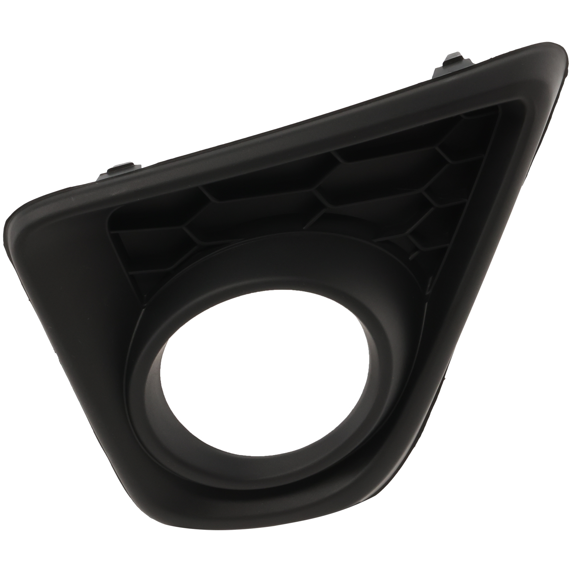 AM CX 5-13-15 FRONT FOG LAMP MOLDING LH Primed SKU REPM108619 Partslink MA1038112 OEM KD5350C21