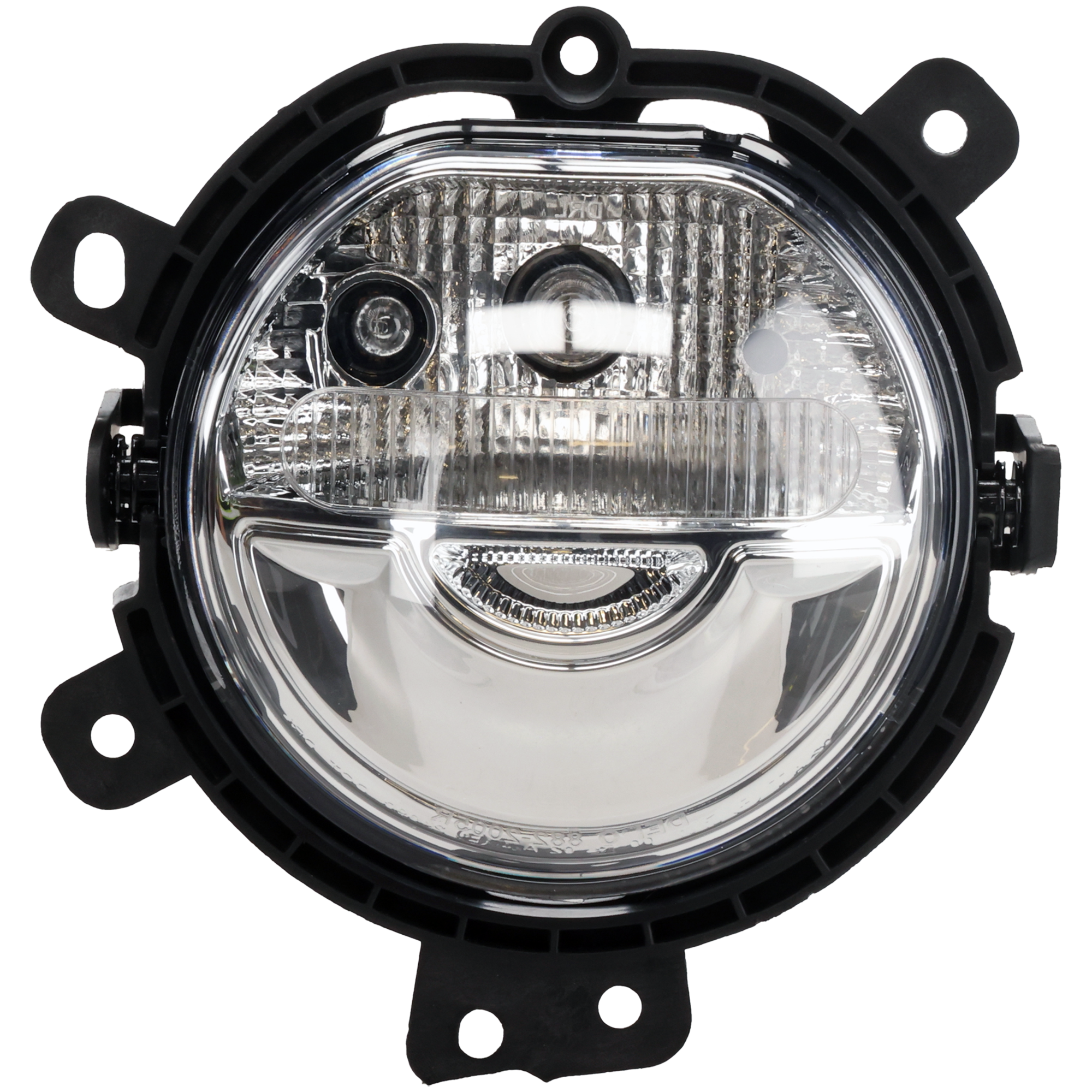 AM COOPER 15-19 DRIVING LAMP LH Assembly DRL Halogen Headlight w o Fog Light Conv 16-19-4 Door HB Wgn SKU REPM111518 Partslink MC2562100 OEM 63177298333