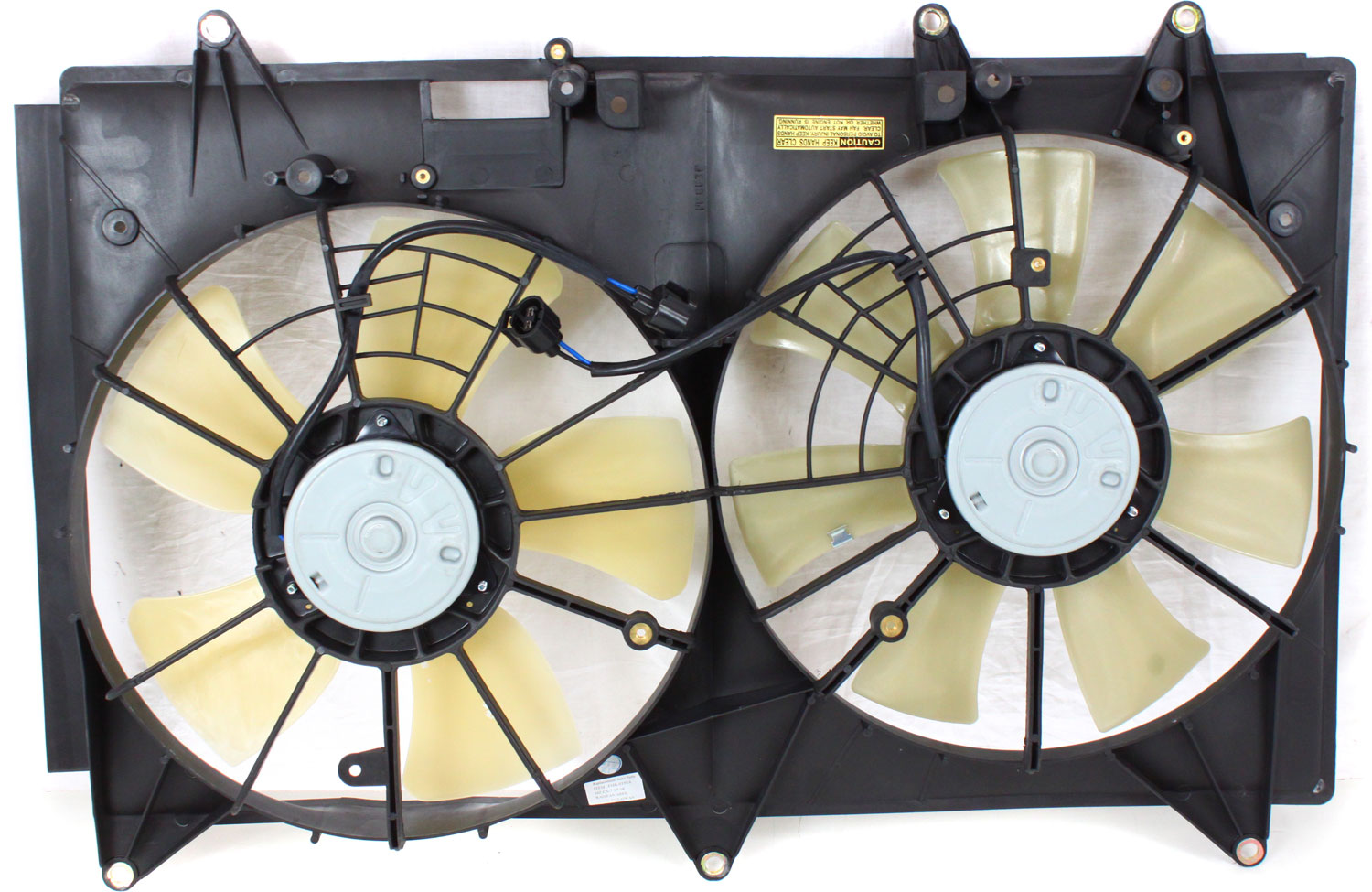 AM CX 7-07-09 RADIATOR FAN ASSEMBLY w o Control module SKU REPM160903 Partslink MA3115163 OEM L33L15210A PFM
