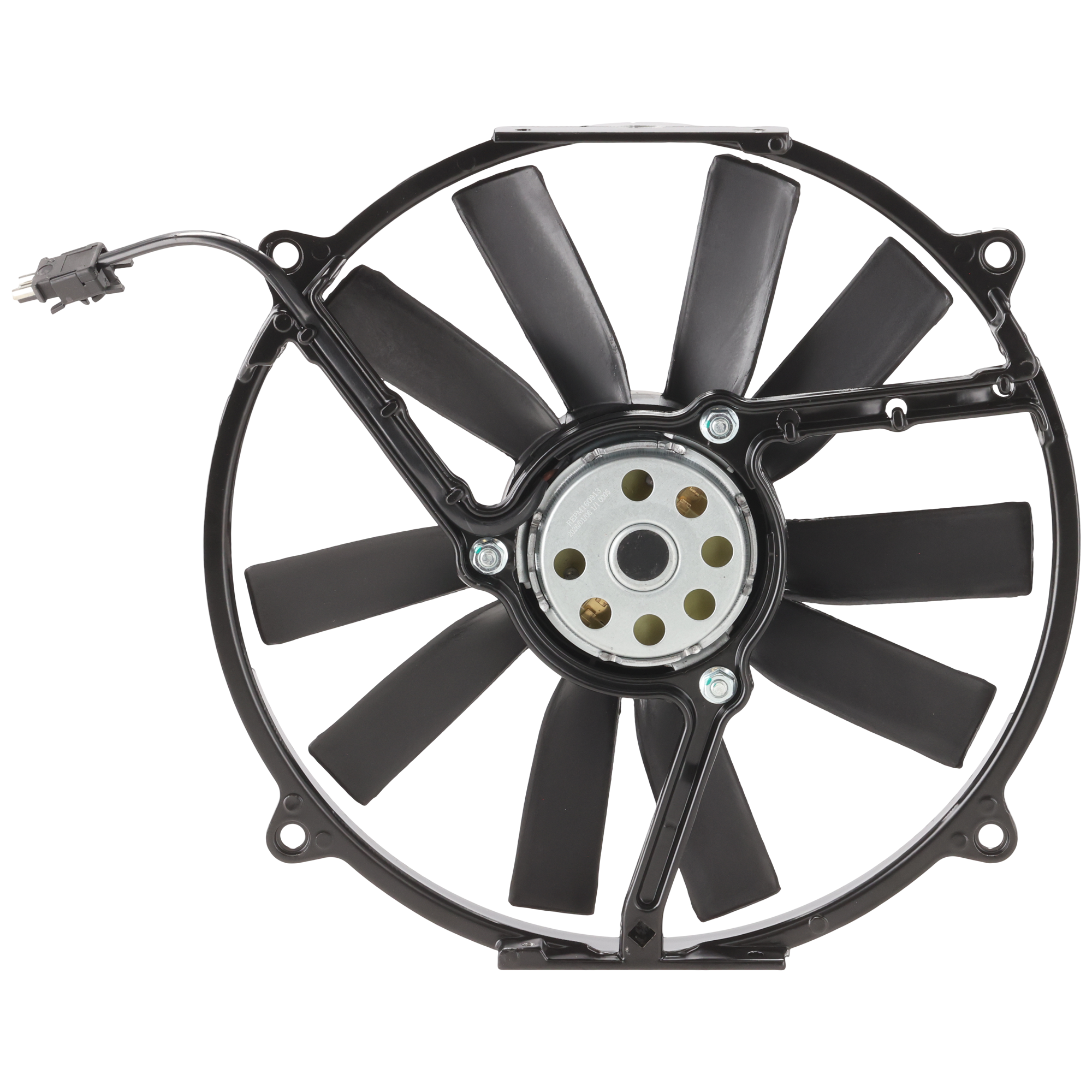 AM 300CE 88-93 E300D 94-95 RADIATOR FAN BLADE MOTOR ASSY. RH=LH 124 Chassis SKU REPM160913 Partslink MB3115106 OEM 0005008593