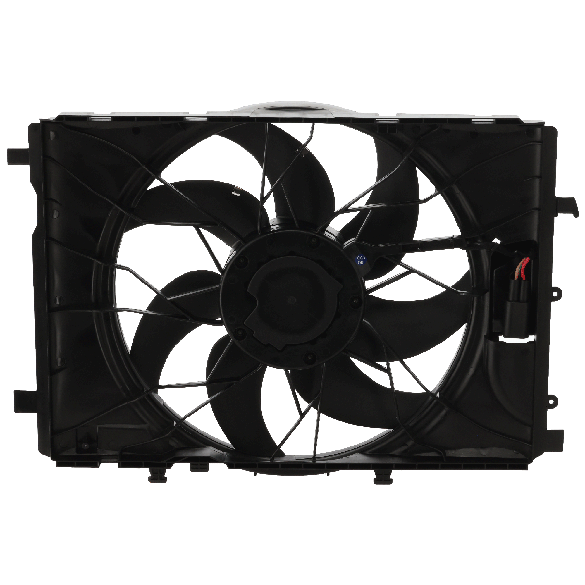 AM C CLASS 08-15 CLS400-15-18 E CLASS 10-17 SLC CLASS 17-20 RADIATOR FAN ASSEMBLY SKU REPM160914 Partslink MB3115122 OEM 2049066802
