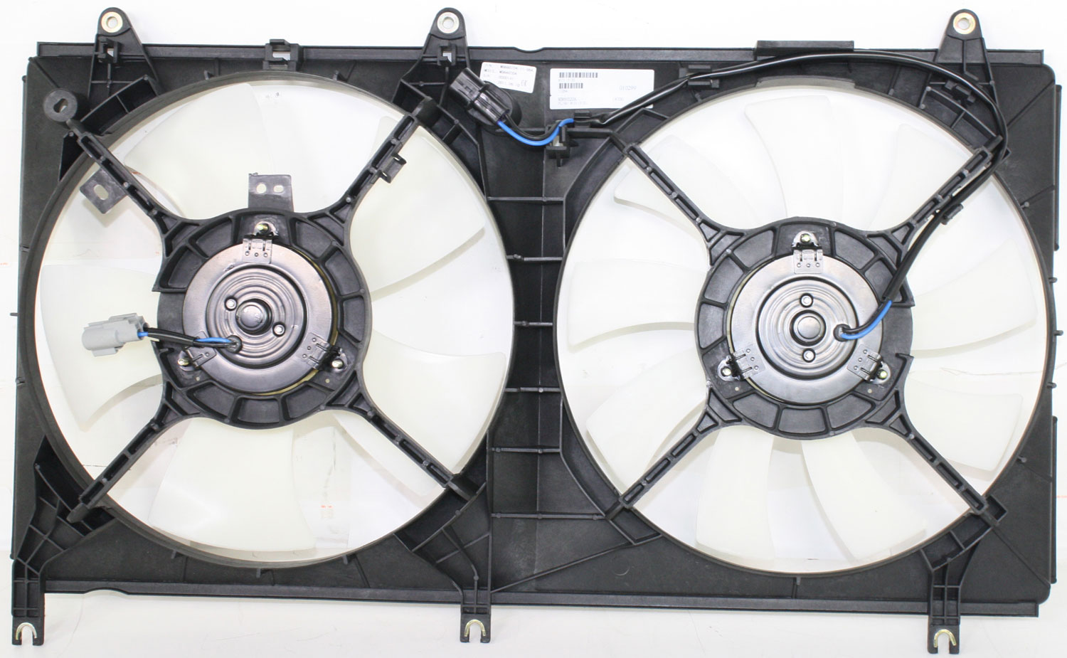 AM GALANT 04-04 RADIATOR FAN ASSEMBLY Dual Fan 2.4L Eng. SKU REPM160921 Partslink MI3115120 OEM MR571254 PFM