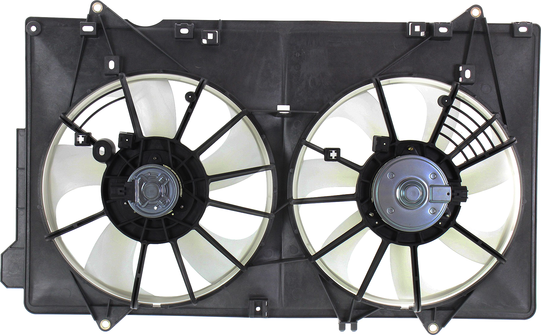 AM CX 5-13-16 RADIATOR FAN ASSEMBLY Dual Fan SKU REPM160922 Partslink MA3115152 OEM PE0115210 PFM