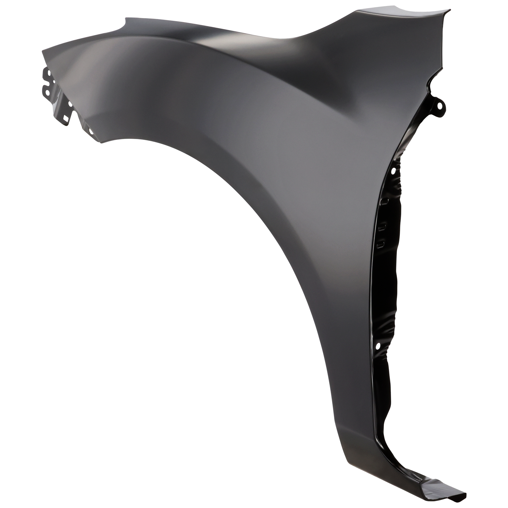 AM MAZDA 3-10-13 FRONT FENDER LH Primed Hatchback 2.0L 2.5L Eng. Sedan w Stone Guard w o Side Signal Light CAPA SKU REPM220110Q Partslink MA1240163C OEM BBM452211B
