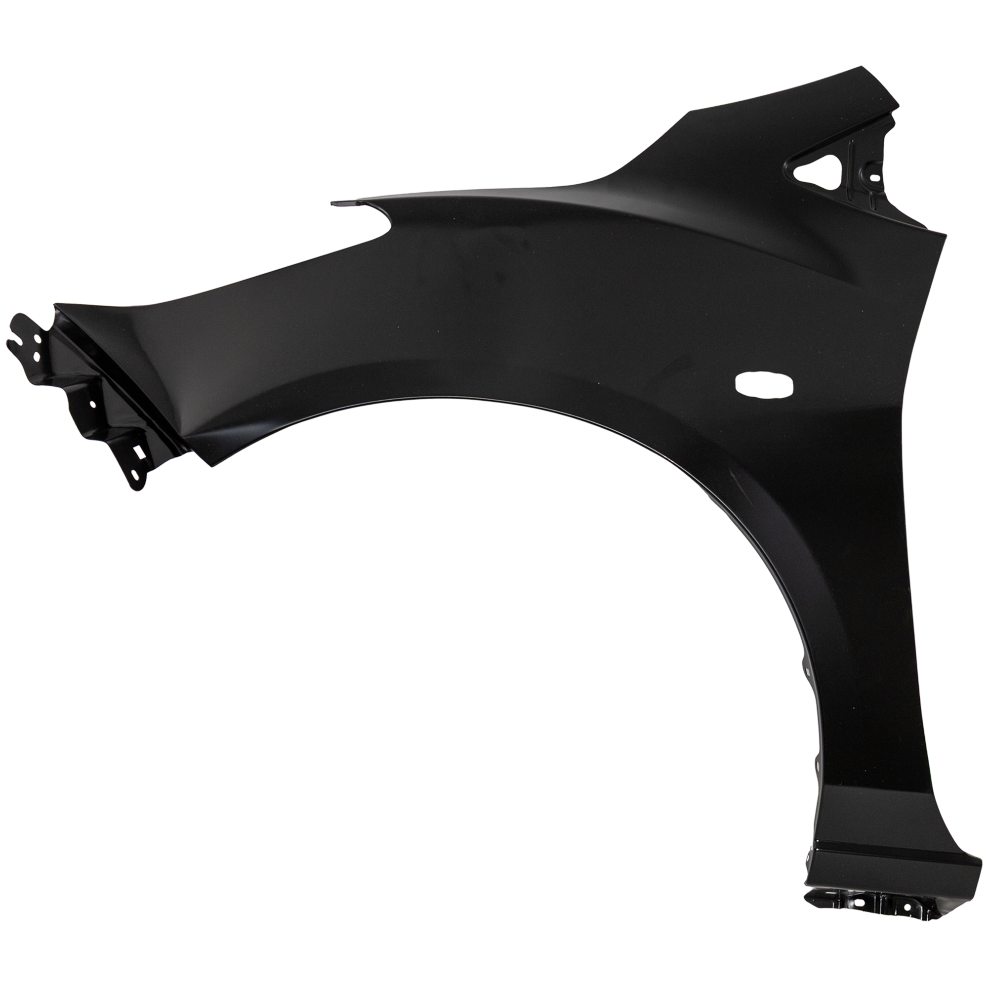 AM MAZDA 2-11-11 FRONT FENDER LH Primed w o Rocker Molding Hole SKU REPM220128 Partslink MA1240166 OEM D65152211B