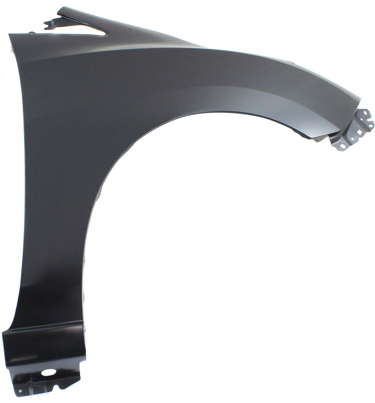 AM MAZDA 5-12-17 FRONT FENDER RH Primed Steel w o Signal Light Hole w o Rocker Mldg Hole SKU REPM220183 Partslink MA1241167 OEM CG3652111