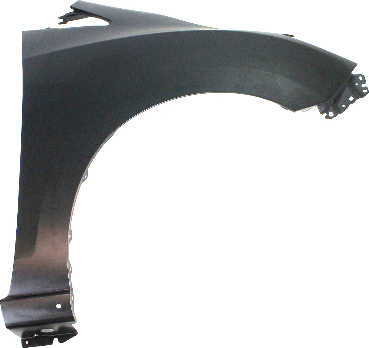 AM MAZDA 5-12-17 FRONT FENDER RH Primed Steel w Rocker Mldg Hole SKU REPM220185 Partslink MA1241168 OEM CG3752111