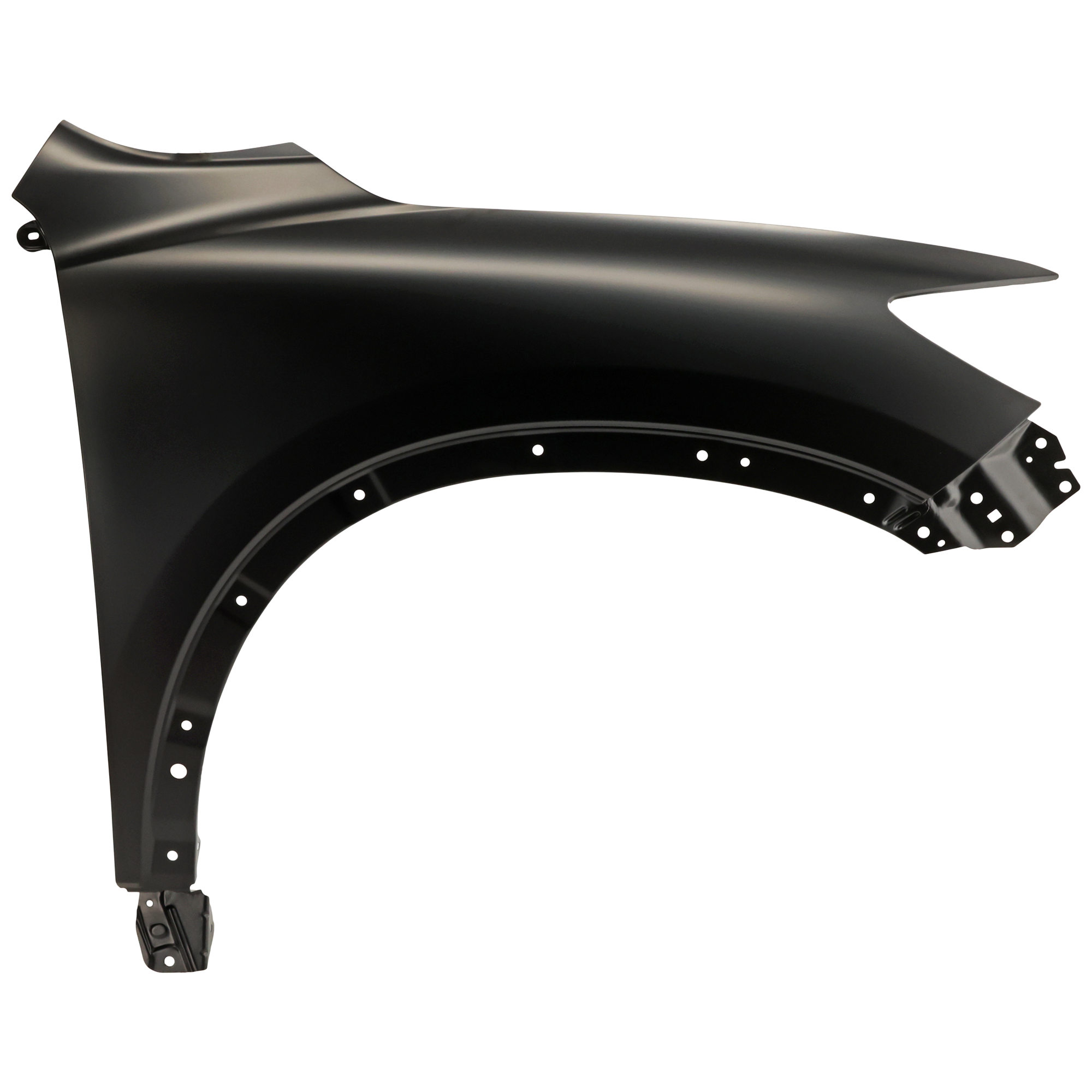 AM CX 5-13-16 FRONT FENDER RH Primed w o Side Lamp Hole CAPA SKU REPM220187Q Partslink MA1241170C OEM KD5352111A