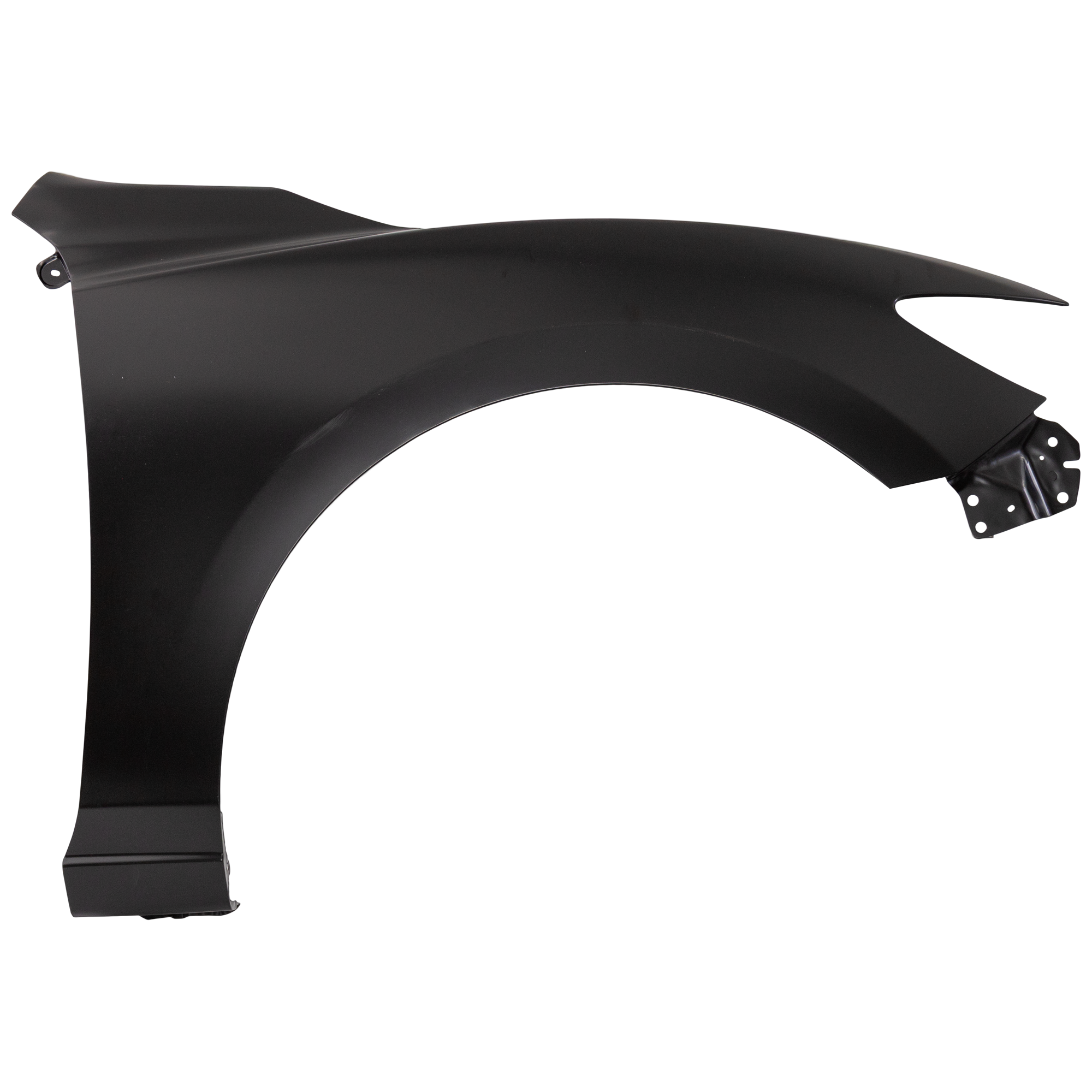 AM MAZDA 6-14-21 FRONT FENDER RH Primed Steel w o Side Light Hole SKU REPM220195 Partslink MA1241171 OEM GHP952111A