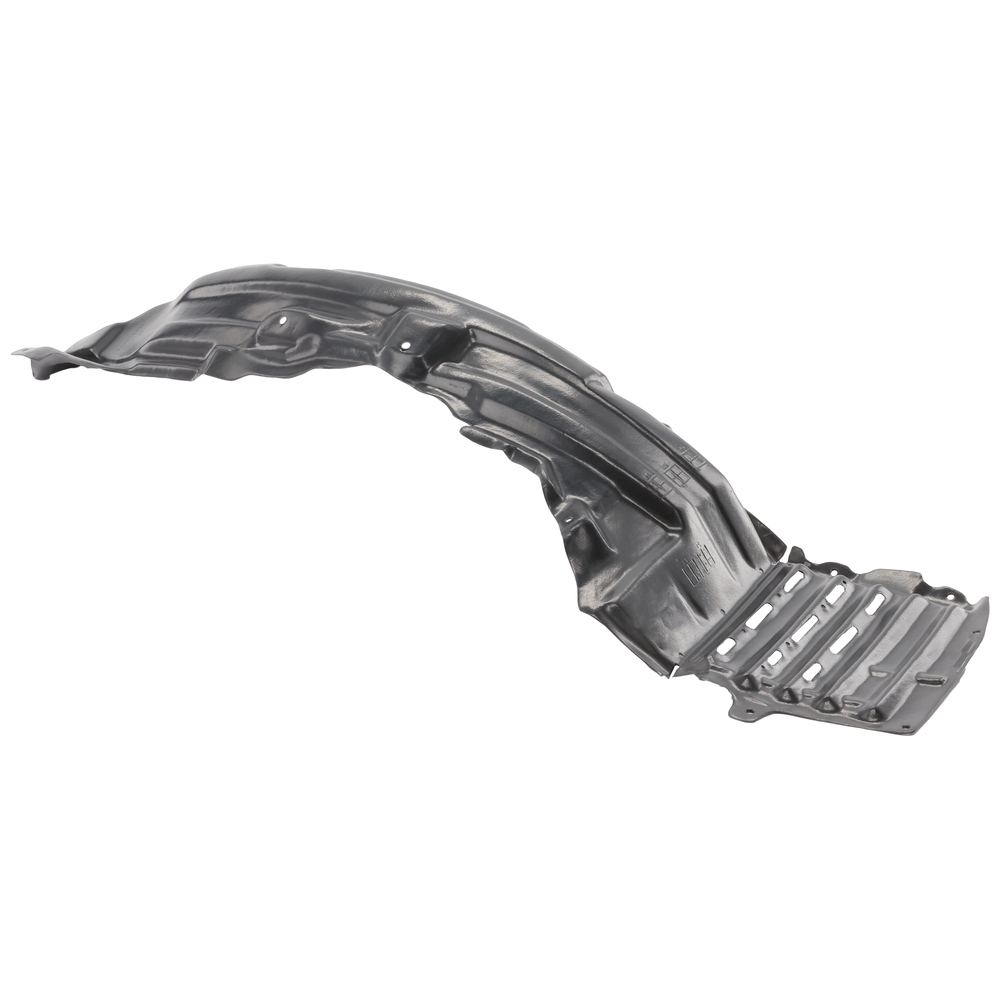 AM LANCER 08-13 FRONT FENDER LINER LH w o Turbo Sportback 11-13 Exc. Evolution Ralliart Models SKU REPM222104 Partslink MI1248121 OEM 5370B101