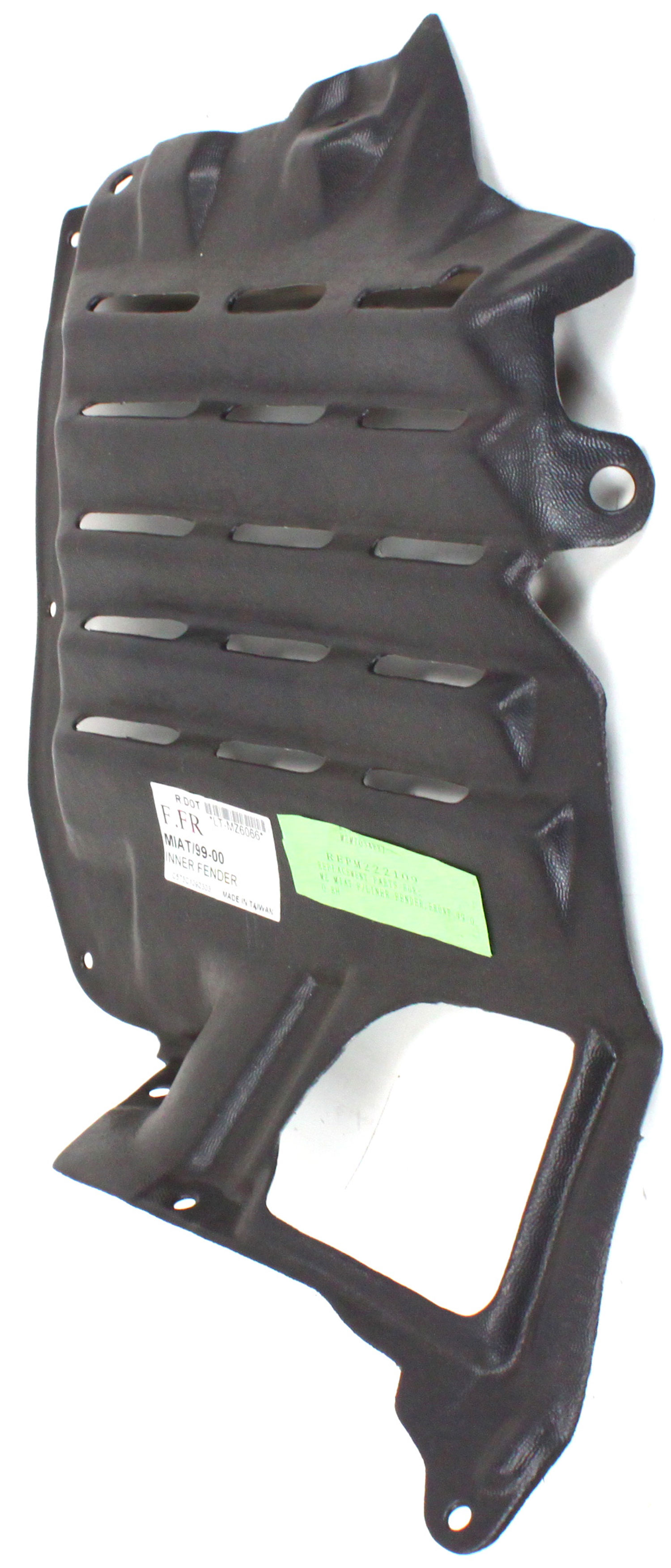AM MIATA 99-00 FRONT FENDER LINER RH Front Section SKU REPM222109 Partslink MA1251111 OEM NC1056132E
