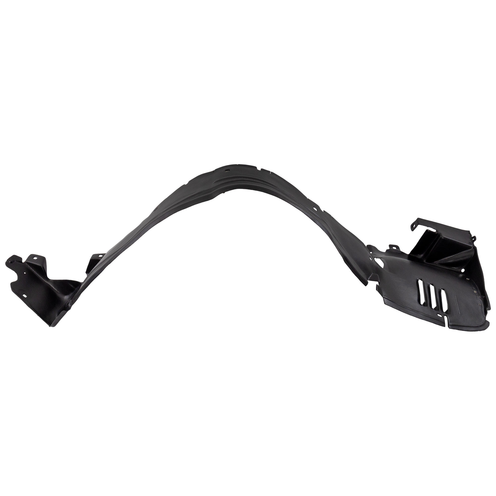AM CLK CLASS 98-03 FRONT FENDER LINER RH Rear Section Coupe w Sport Package 208 Chassis SKU REPM222151 Partslink MB1249128 OEM 2086980630