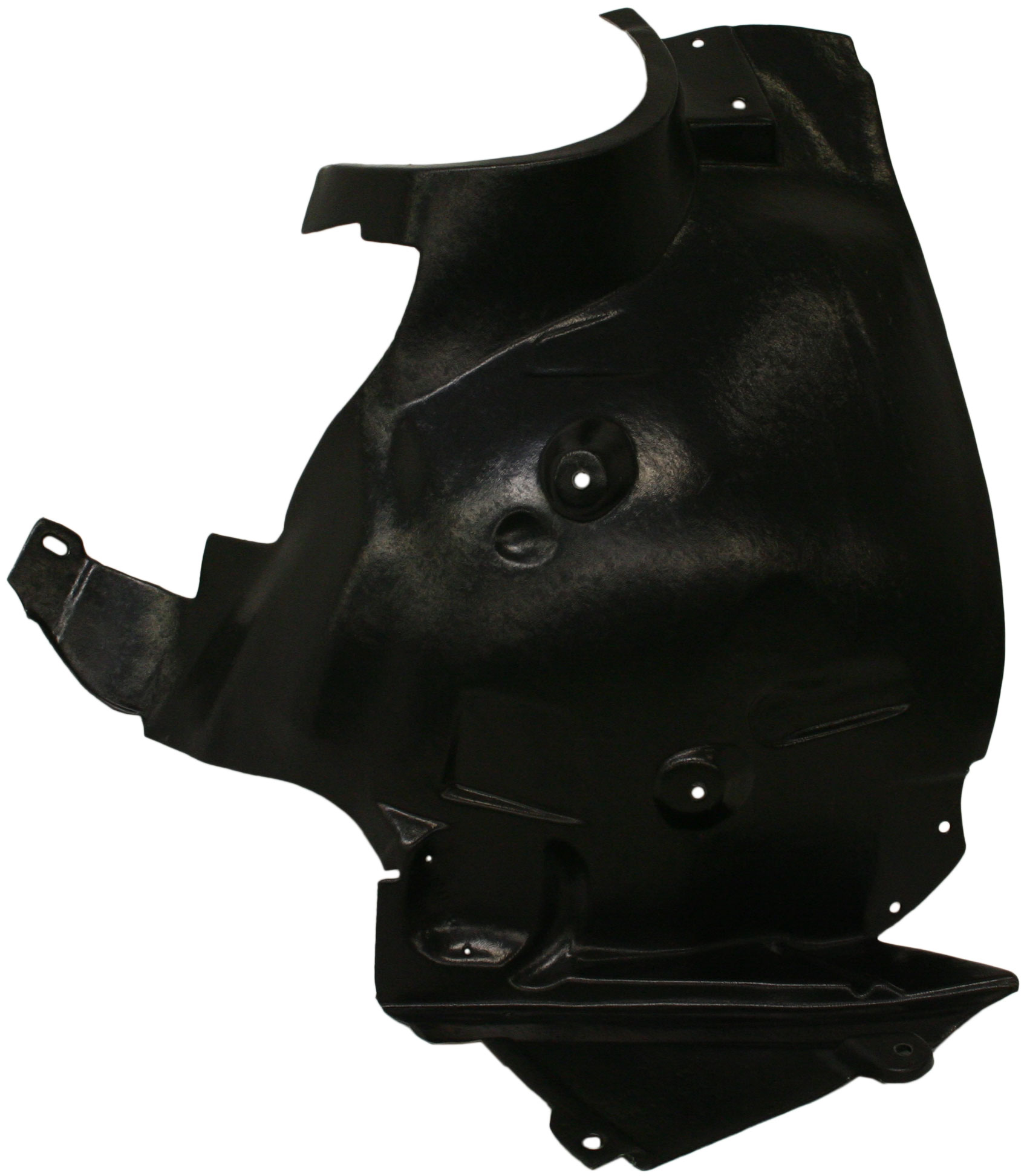 AM CLK CLASS 03-09 FRONT FENDER LINER RH Rear Section SKU REPM222159 Partslink MB1249138 OEM 2098840822