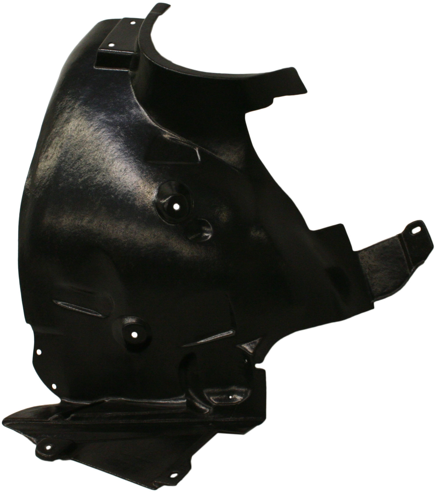 AM CLK CLASS 03-09 FRONT FENDER LINER LH Rear Section SKU REPM222160 Partslink MB1248138 OEM 2098840722