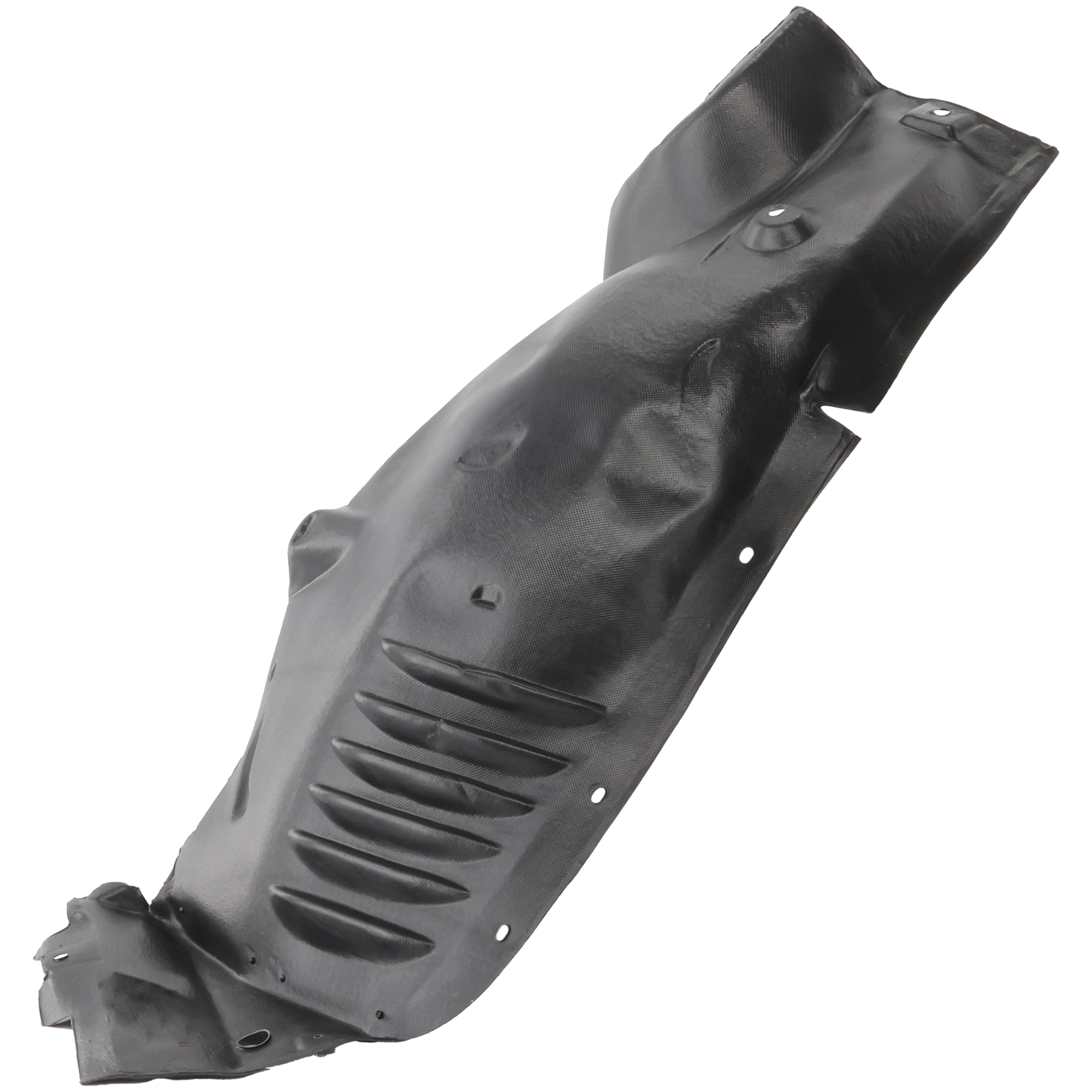 AM C CLASS 08-11 FRONT FENDER LINER LH Front Section Plastic Vacuum Form SKU REPM222170 OEM 2046905730 PFM