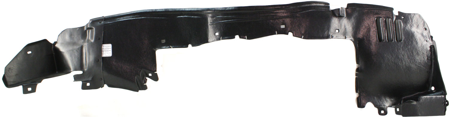 AM CLK CLASS 00-03 FRONT FENDER LINER LH Rear Section Convertible w o Sport Package 208 Chassis SKU REPM222182 Partslink MB1248141 OEM 2086901730